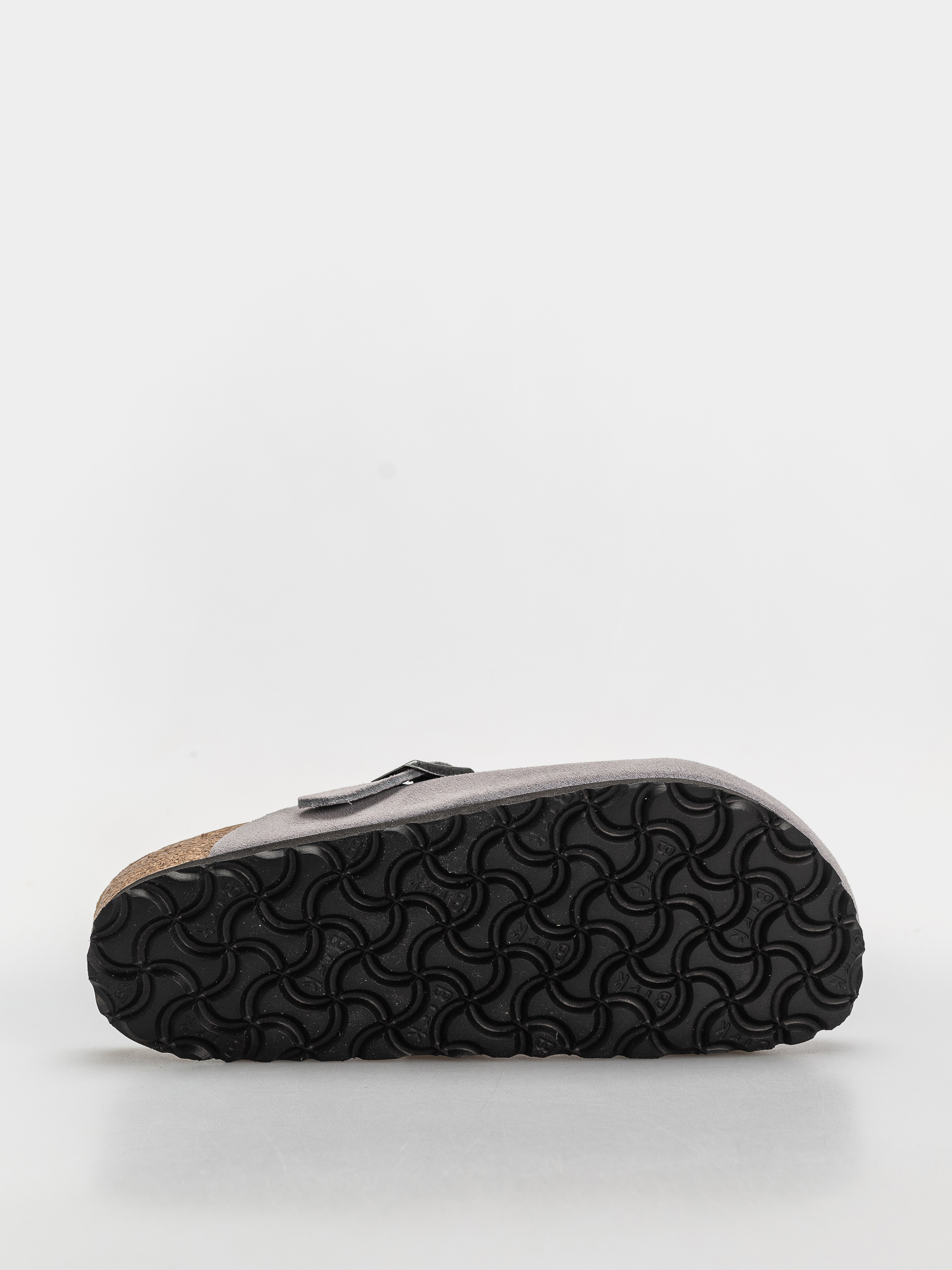 Șlapi Birkenstock Boston Suede Leather Narrow (lavender sky)