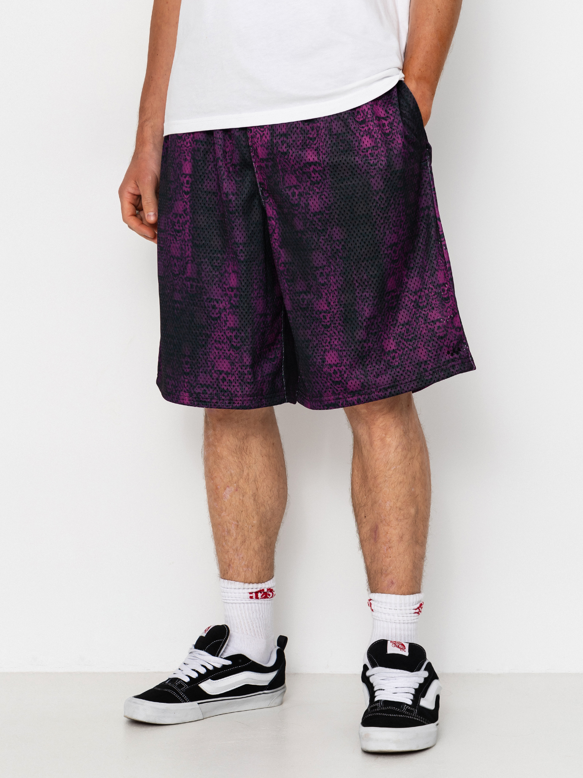 Pantaloni scurți Vans Lx Mesh Wreckpack (vivid orchid)