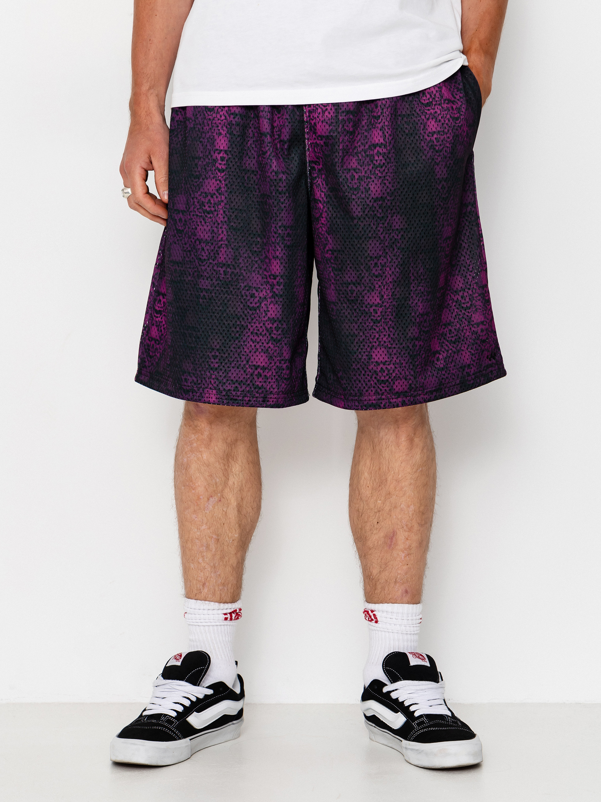 Pantaloni scurți Vans Lx Mesh Wreckpack (vivid orchid)