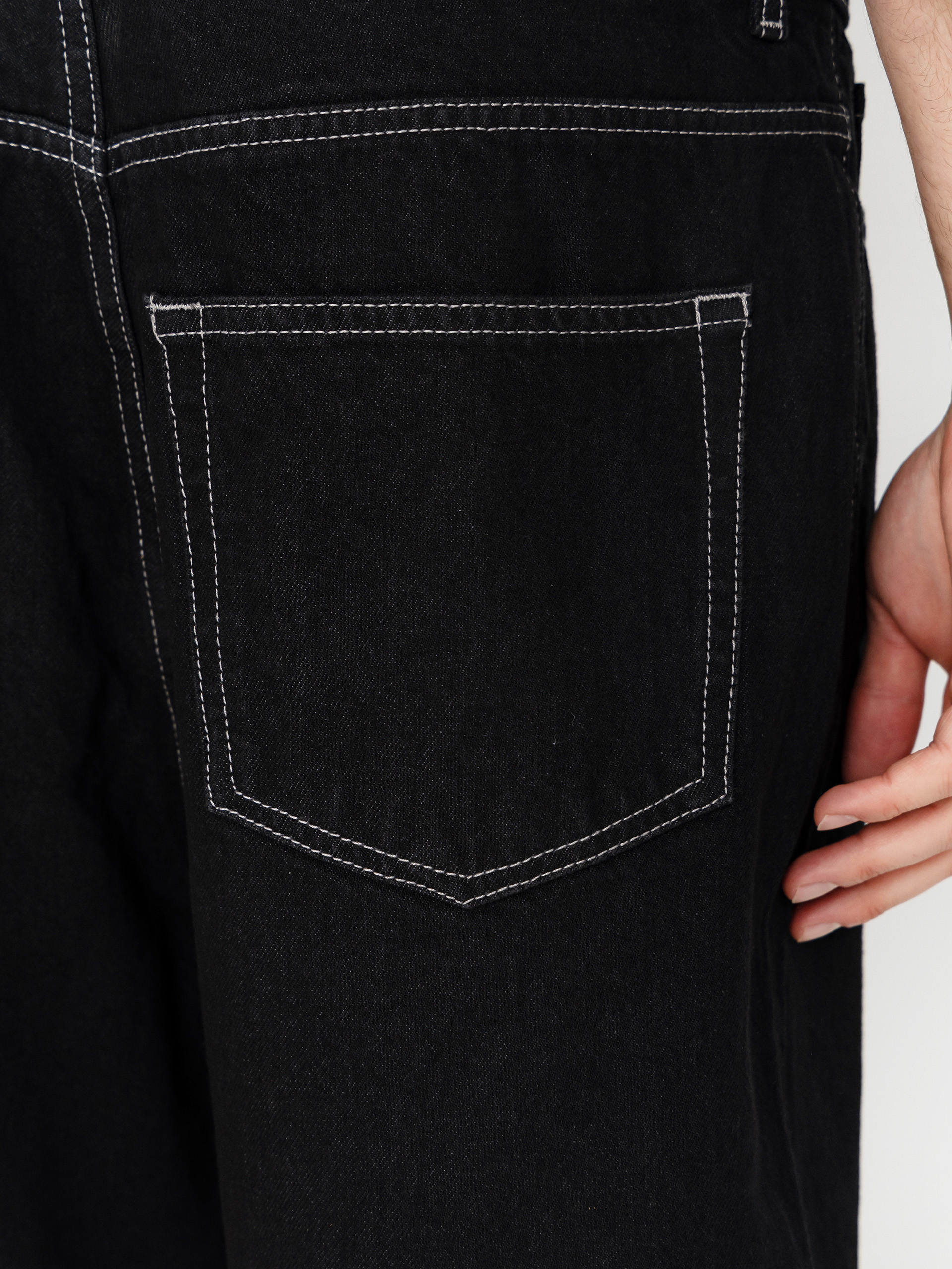Pantaloni scurți DC Baggy Denim (black tint)