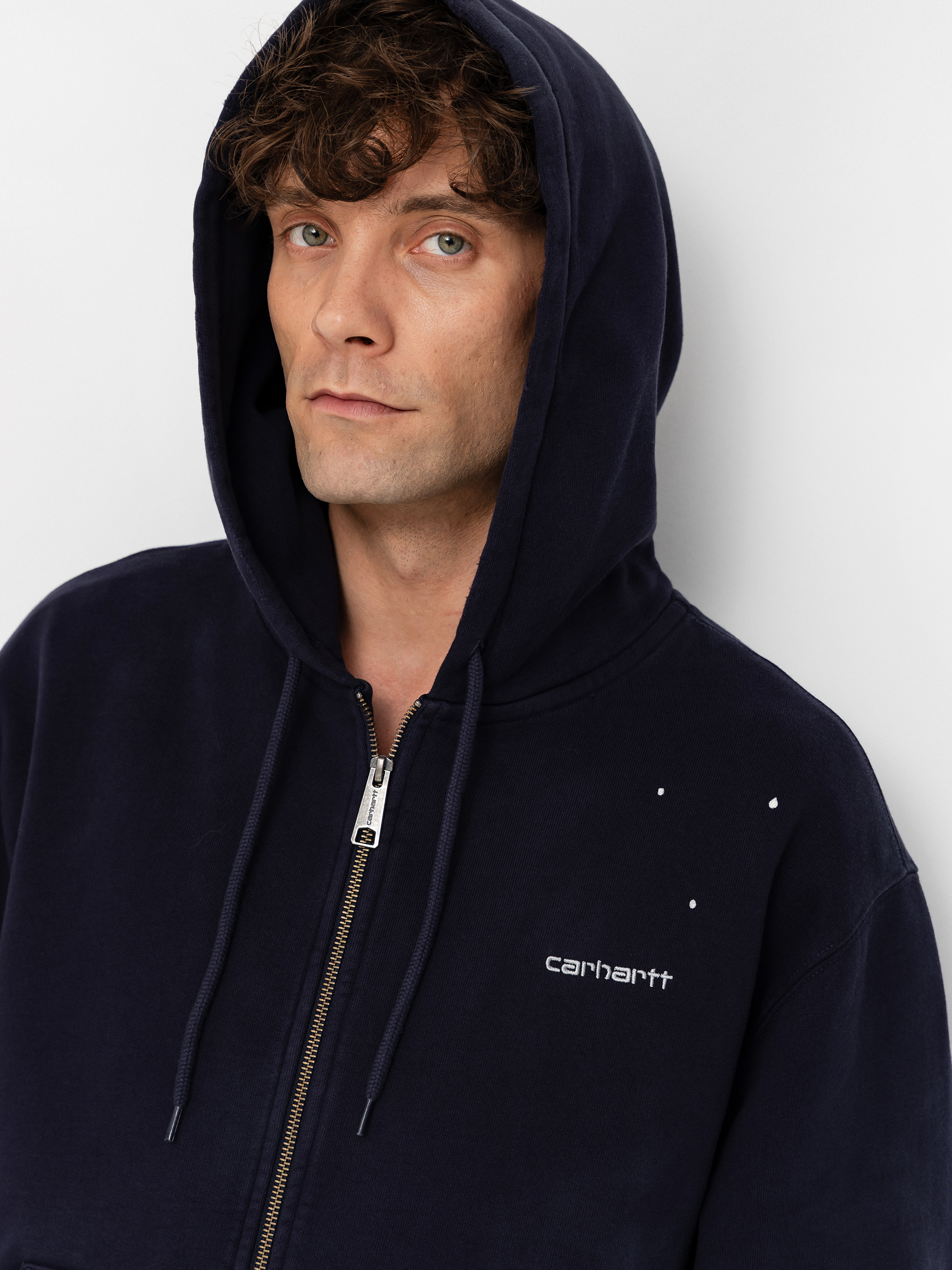 Hanorac cu glugă Carhartt WIP Painter ZHD (dark navy)
