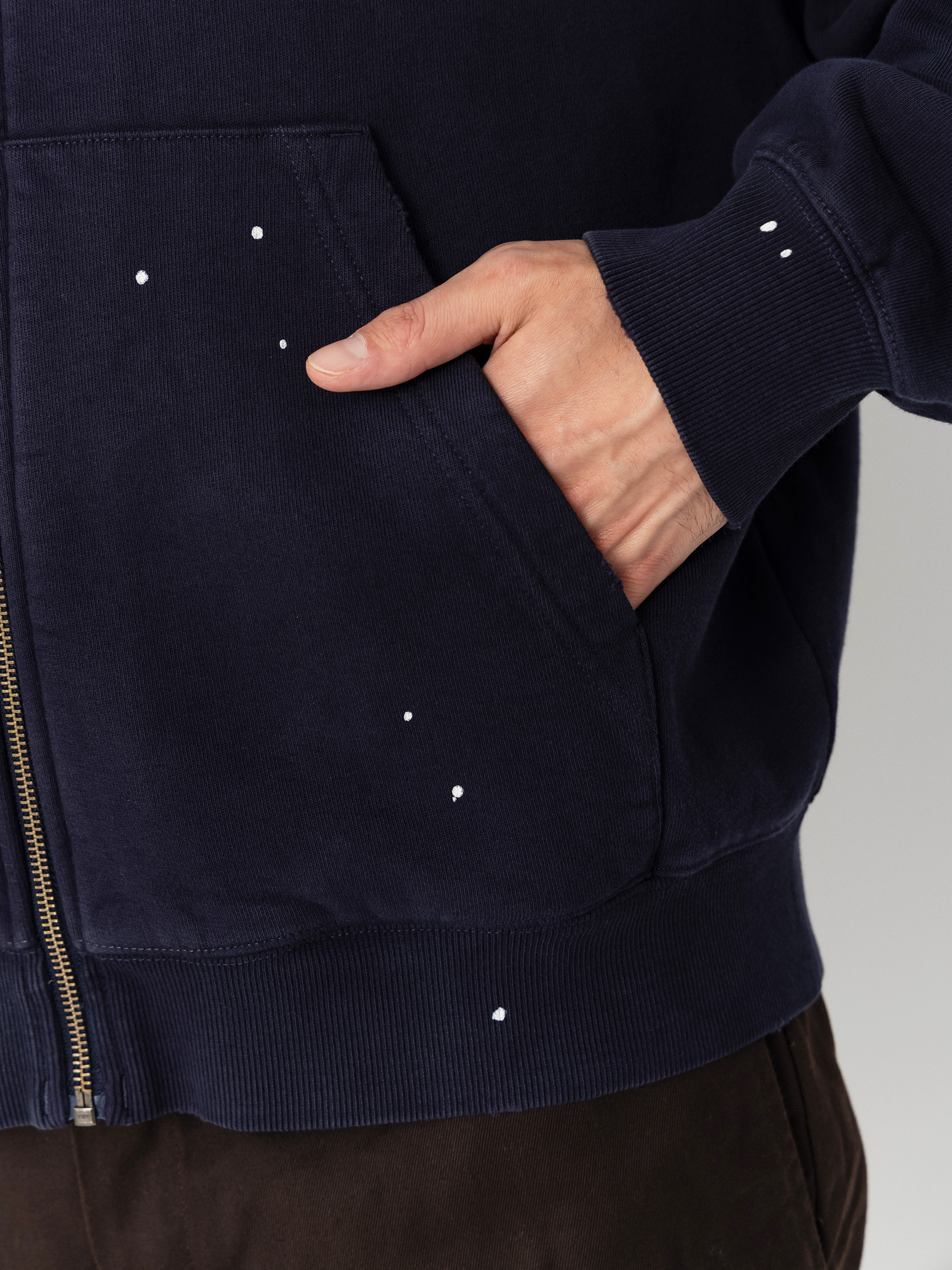 Hanorac cu glugă Carhartt WIP Painter ZHD (dark navy)