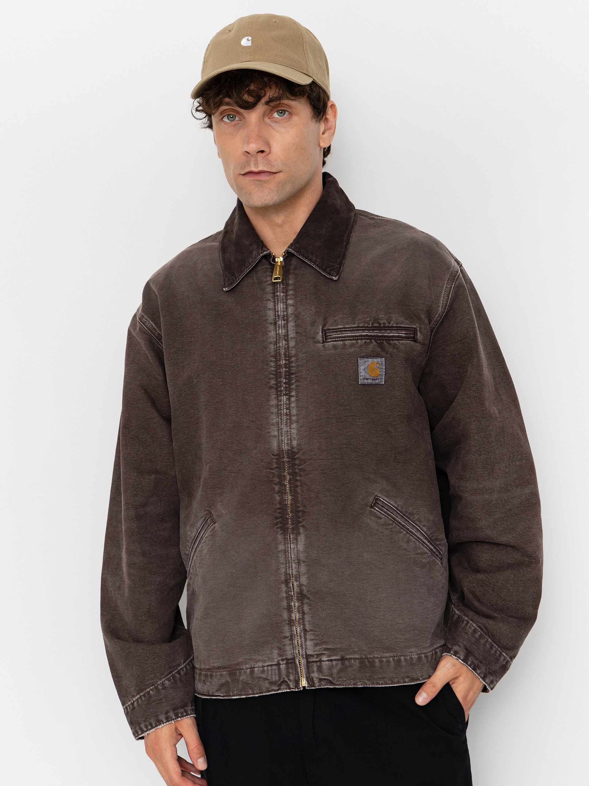 Geacă Carhartt WIP OG Detroit (tobacco/tobacco)