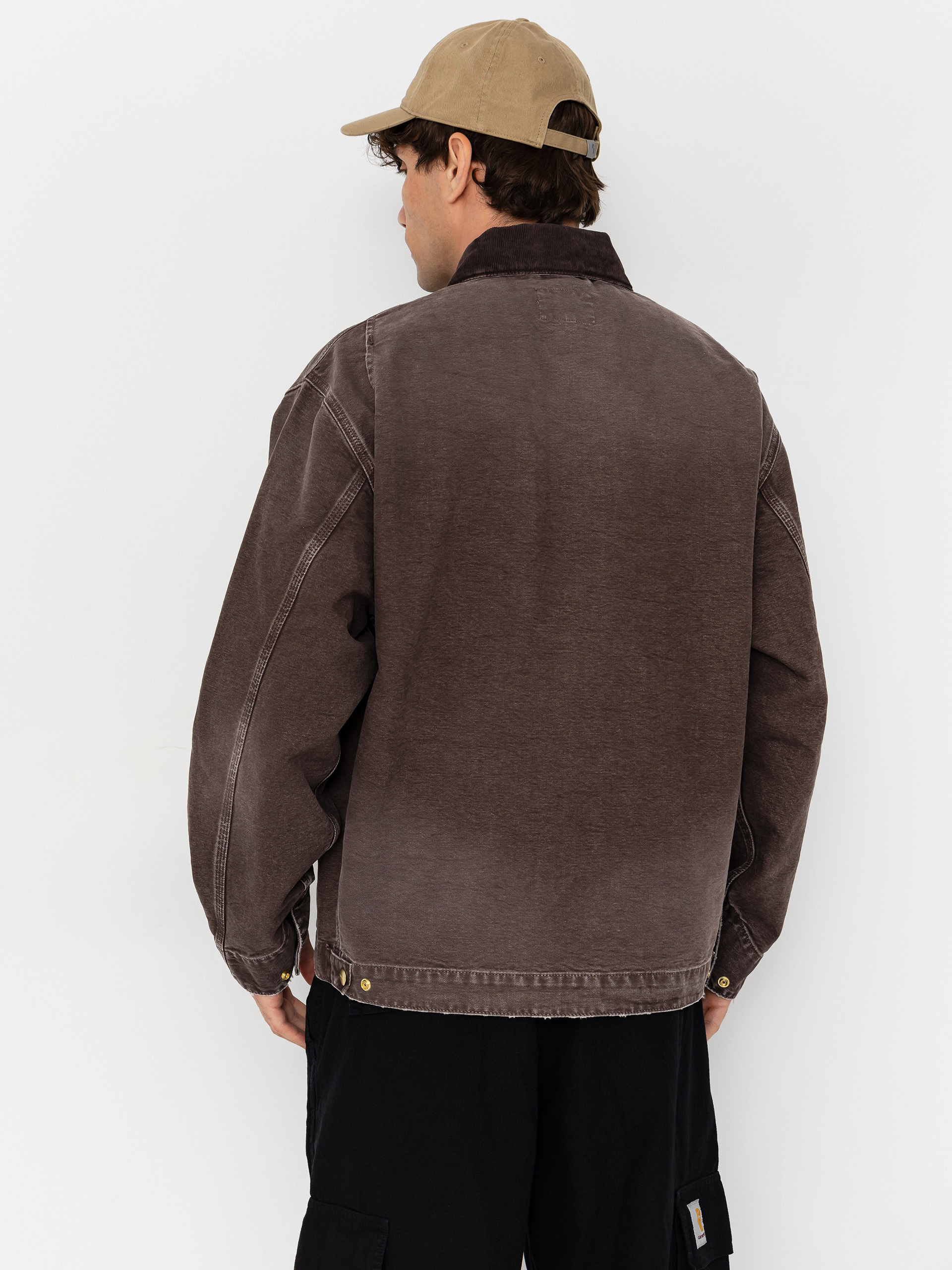 Geacă Carhartt WIP OG Detroit (tobacco/tobacco)