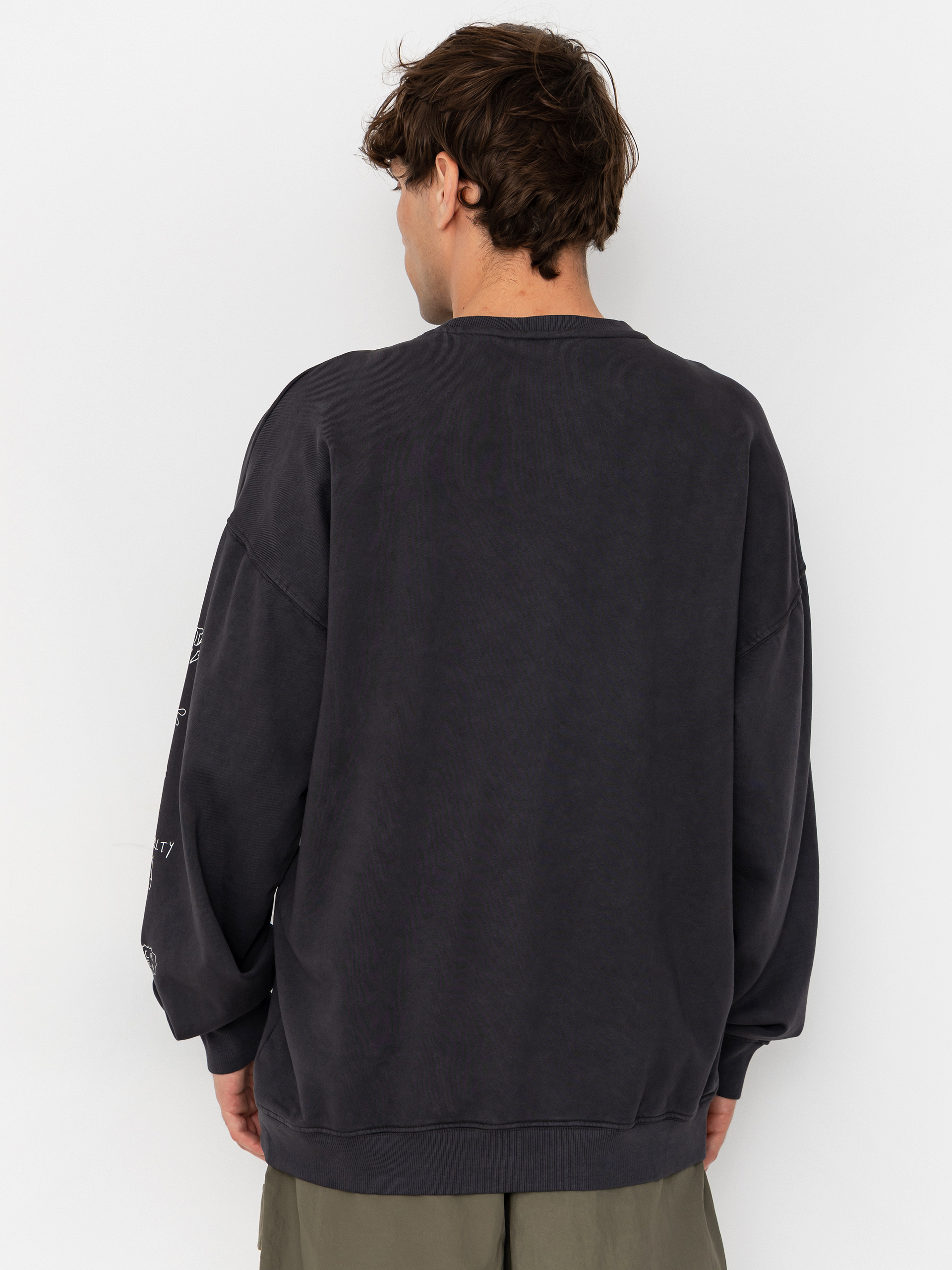 Hanorac Salty Crew Reel Lb Crewneck (pirate black)