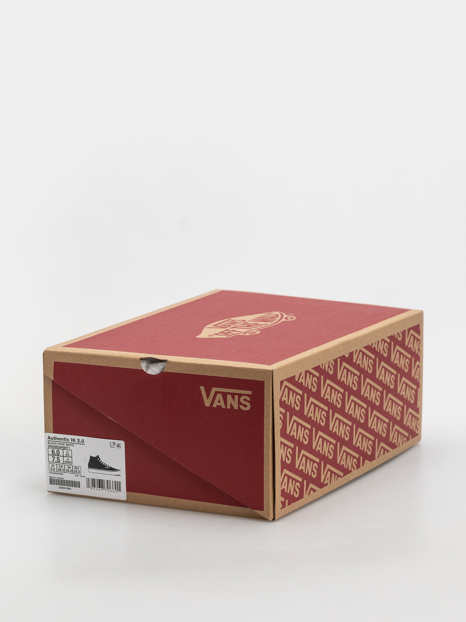 Pantofi Vans Authentic Hi 2.0 (black/true white)