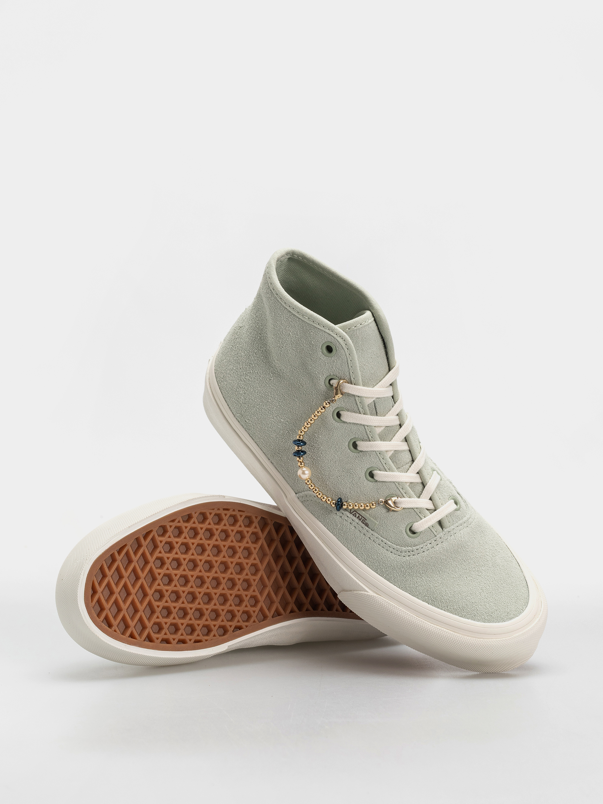 Pantofi Vans Authentic Hi 2.0 (dusty mint/gold)
