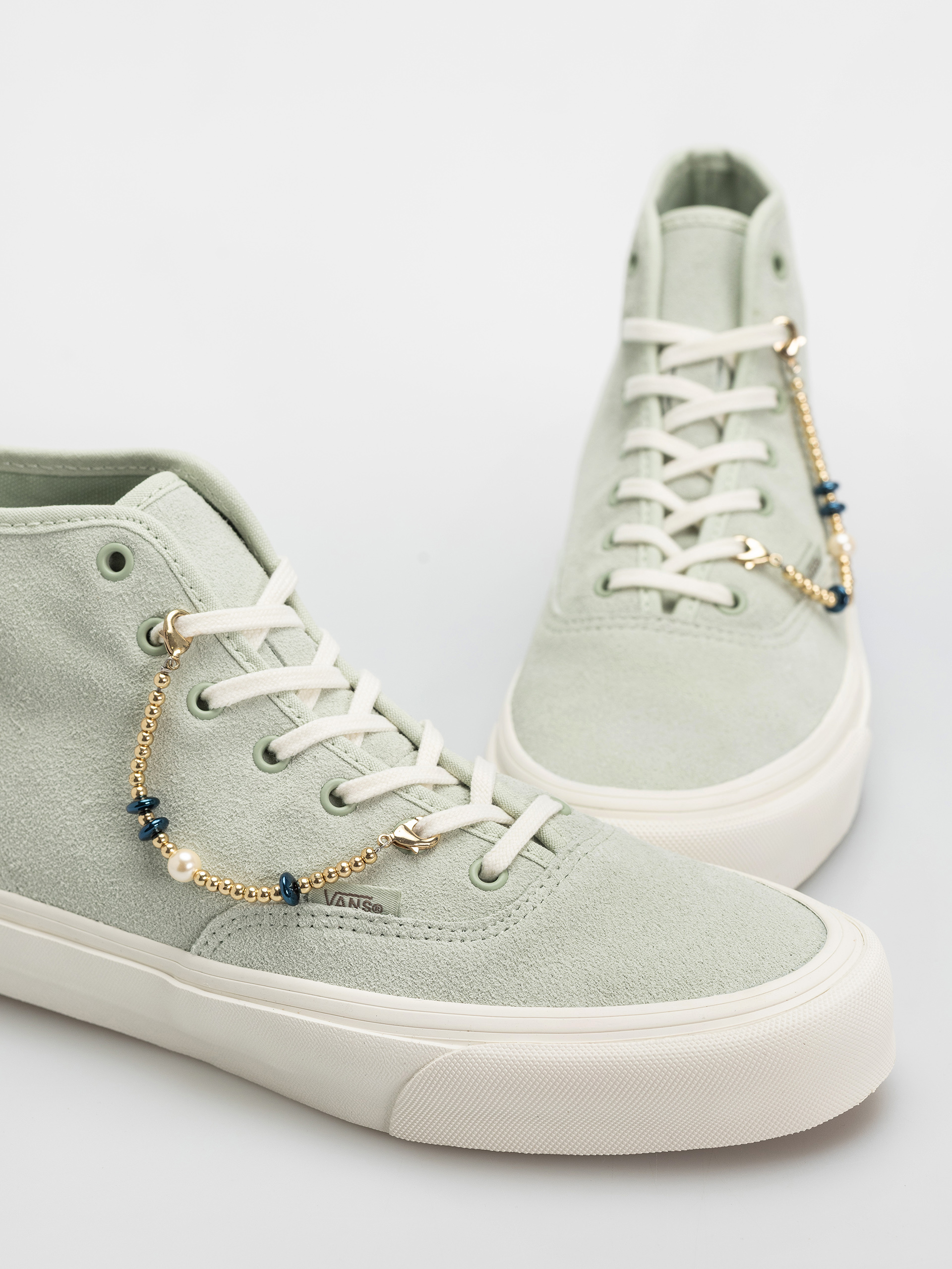 Pantofi Vans Authentic Hi 2.0 (dusty mint/gold)