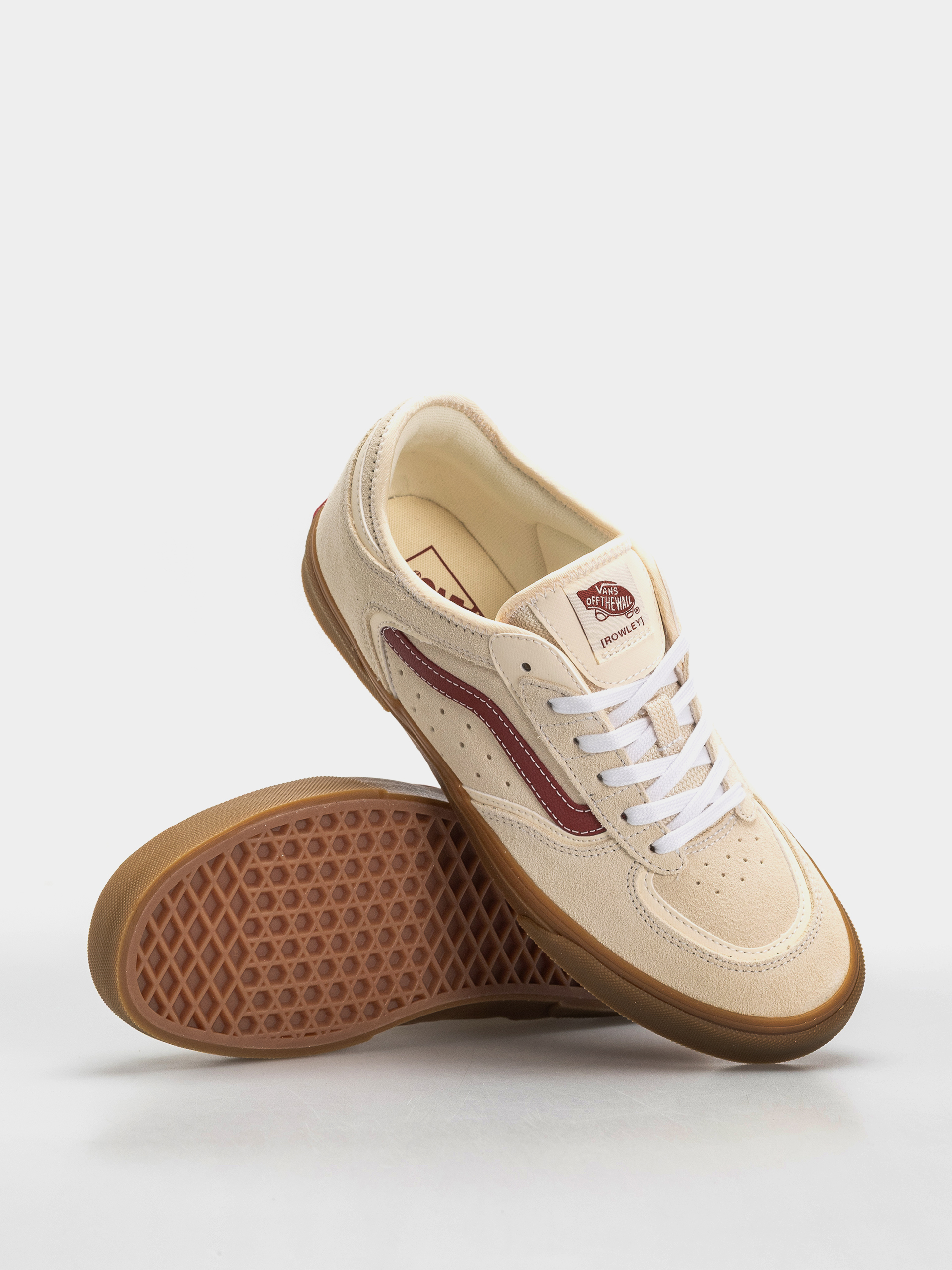 Pantofi Vans Rowley Classic (cream/burgundy)