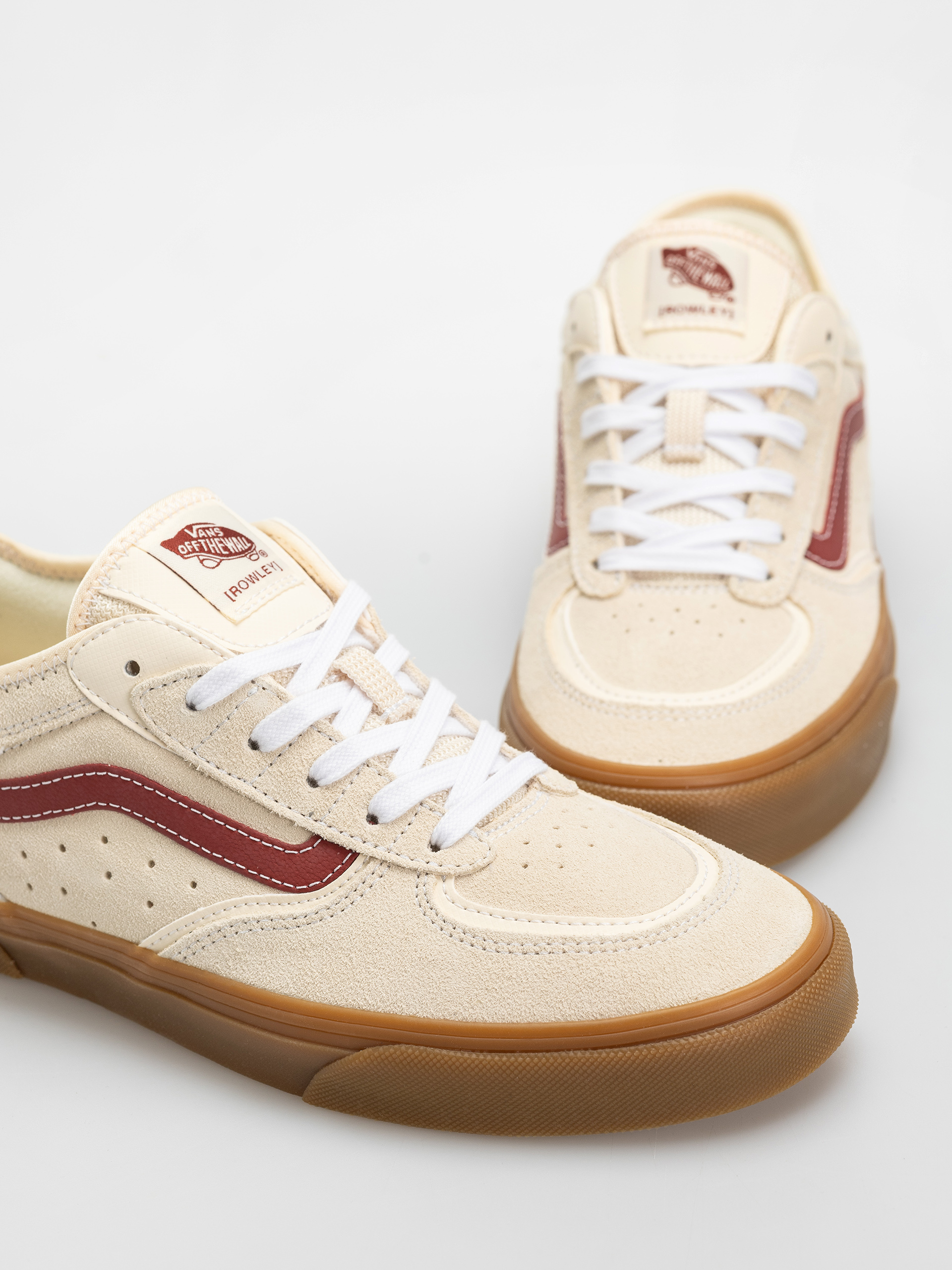 Pantofi Vans Rowley Classic (cream/burgundy)