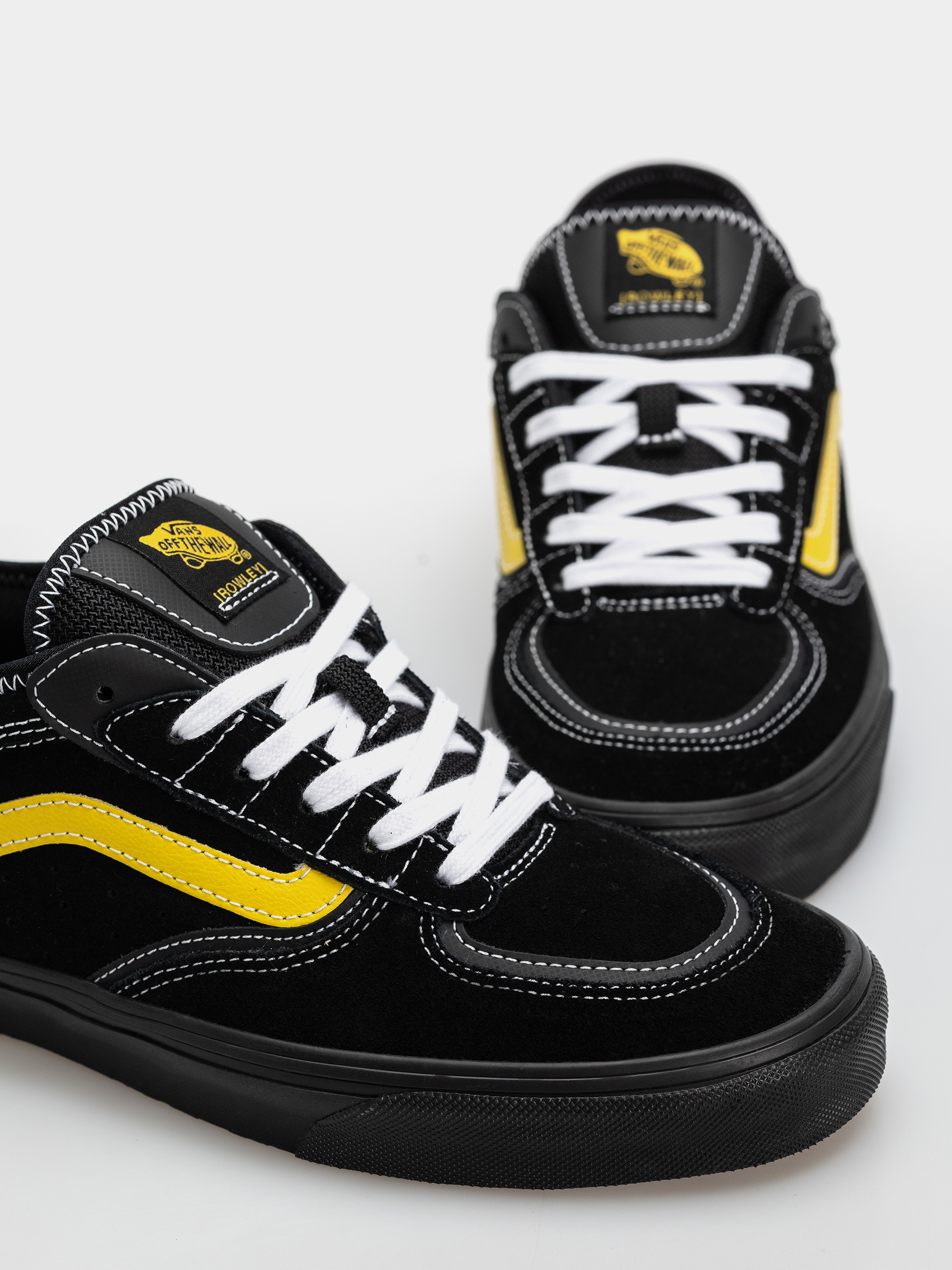 Pantofi Vans Rowley Classic (black/yellow)