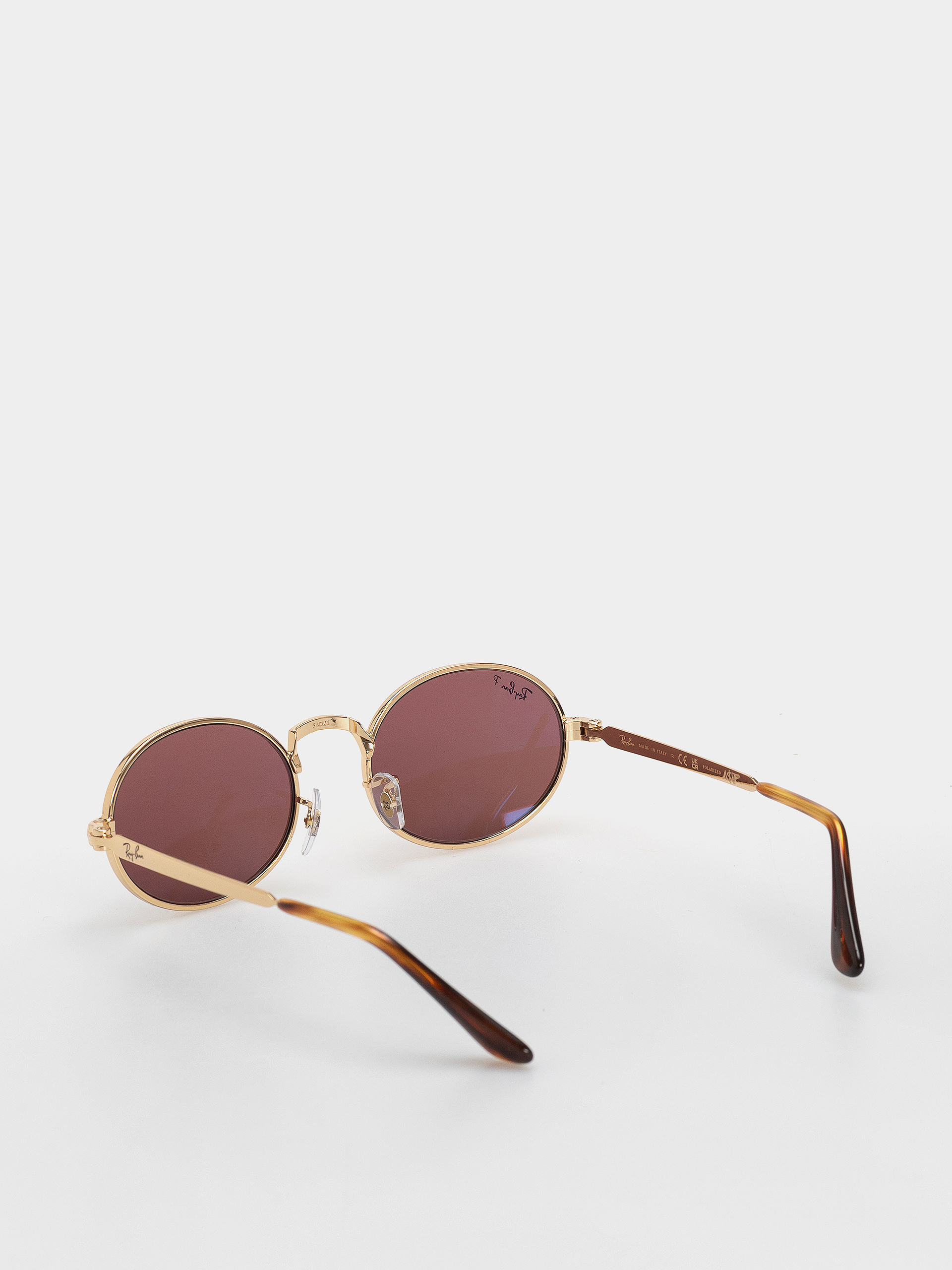 Ochelari de soare Ray-Ban Rb3931 By A$Ap Rocky (polerowany złoto arista/purple polarized)