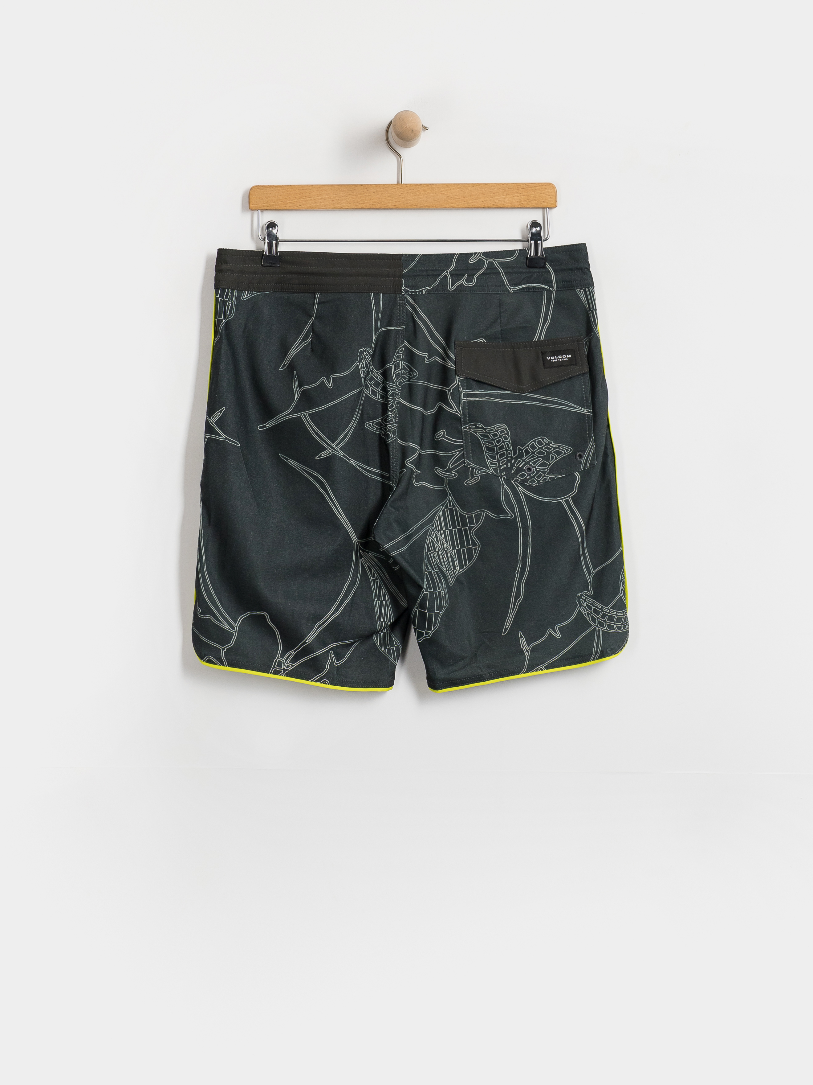Șort Volcom Mister Fib Scallop Stoney 19 (stealth)