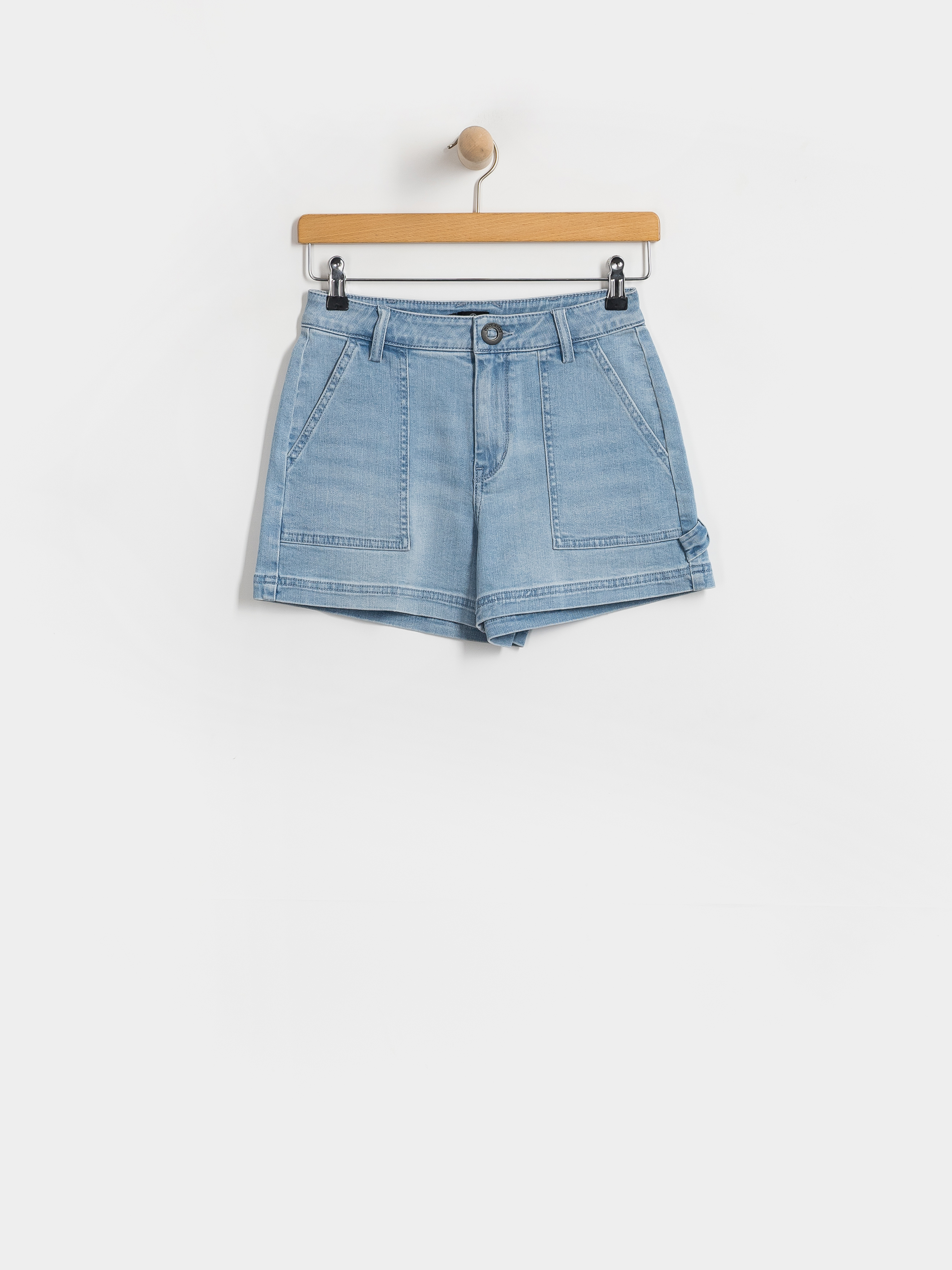 Pantaloni scurți Volcom Stone Kraft Wmn (blue drift)