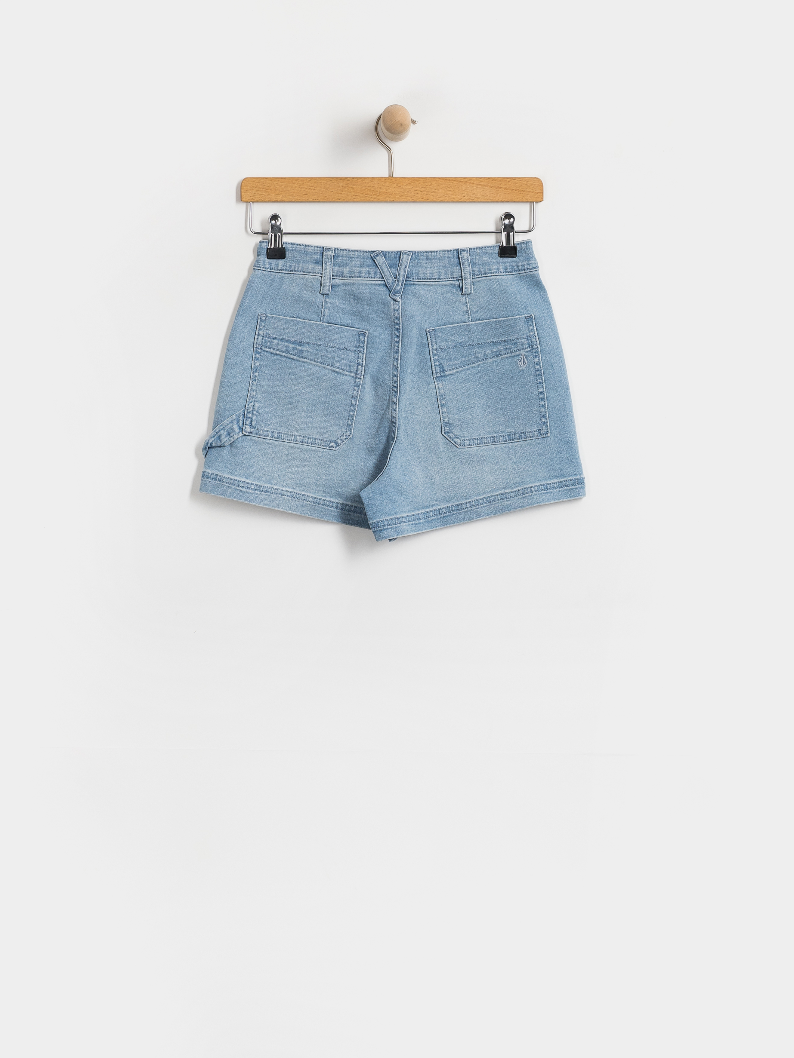 Pantaloni scurți Volcom Stone Kraft Wmn (blue drift)