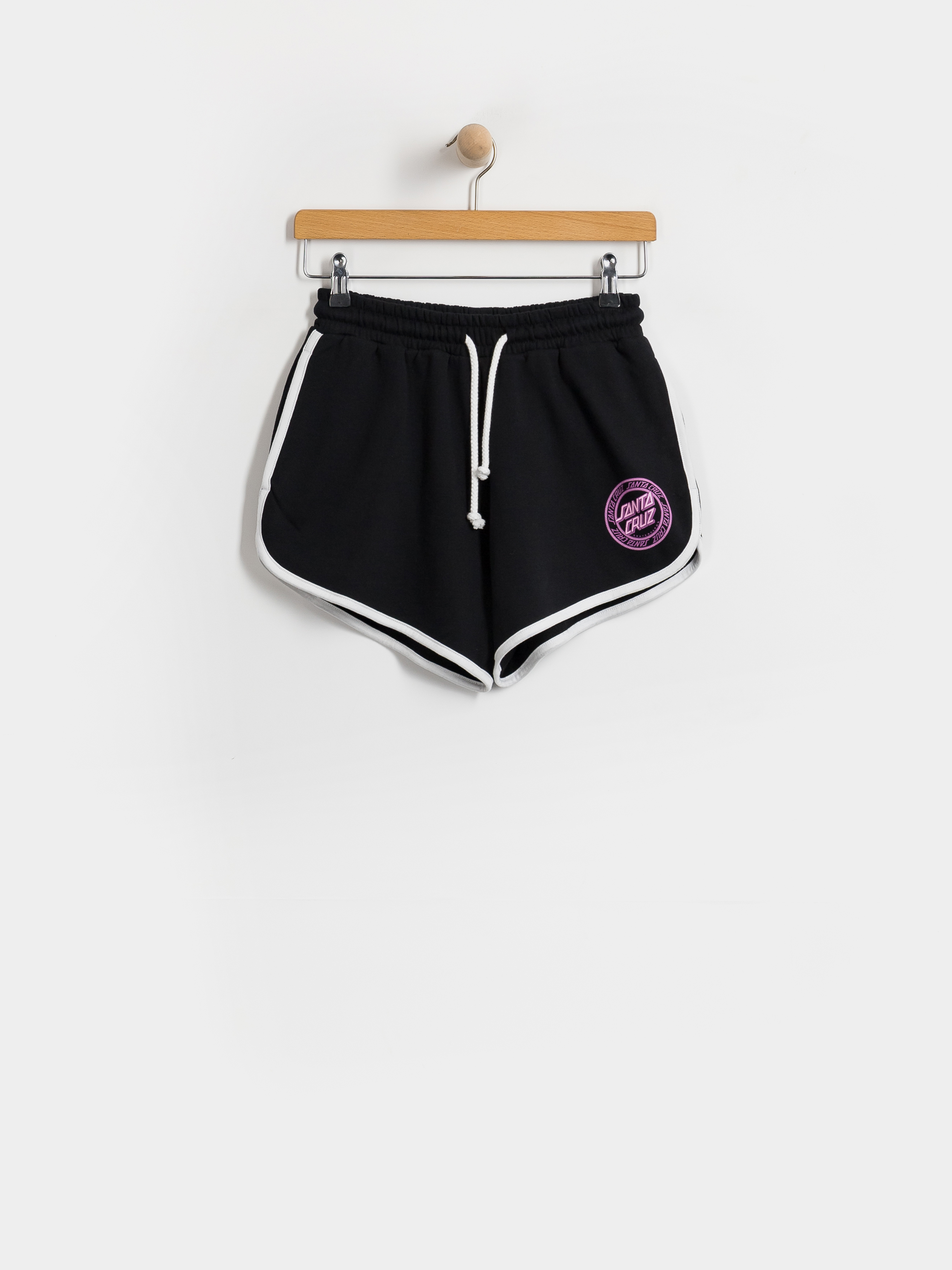 Pantaloni scurți Santa Cruz Check Outline Ringed Dot Wmn (black/white)