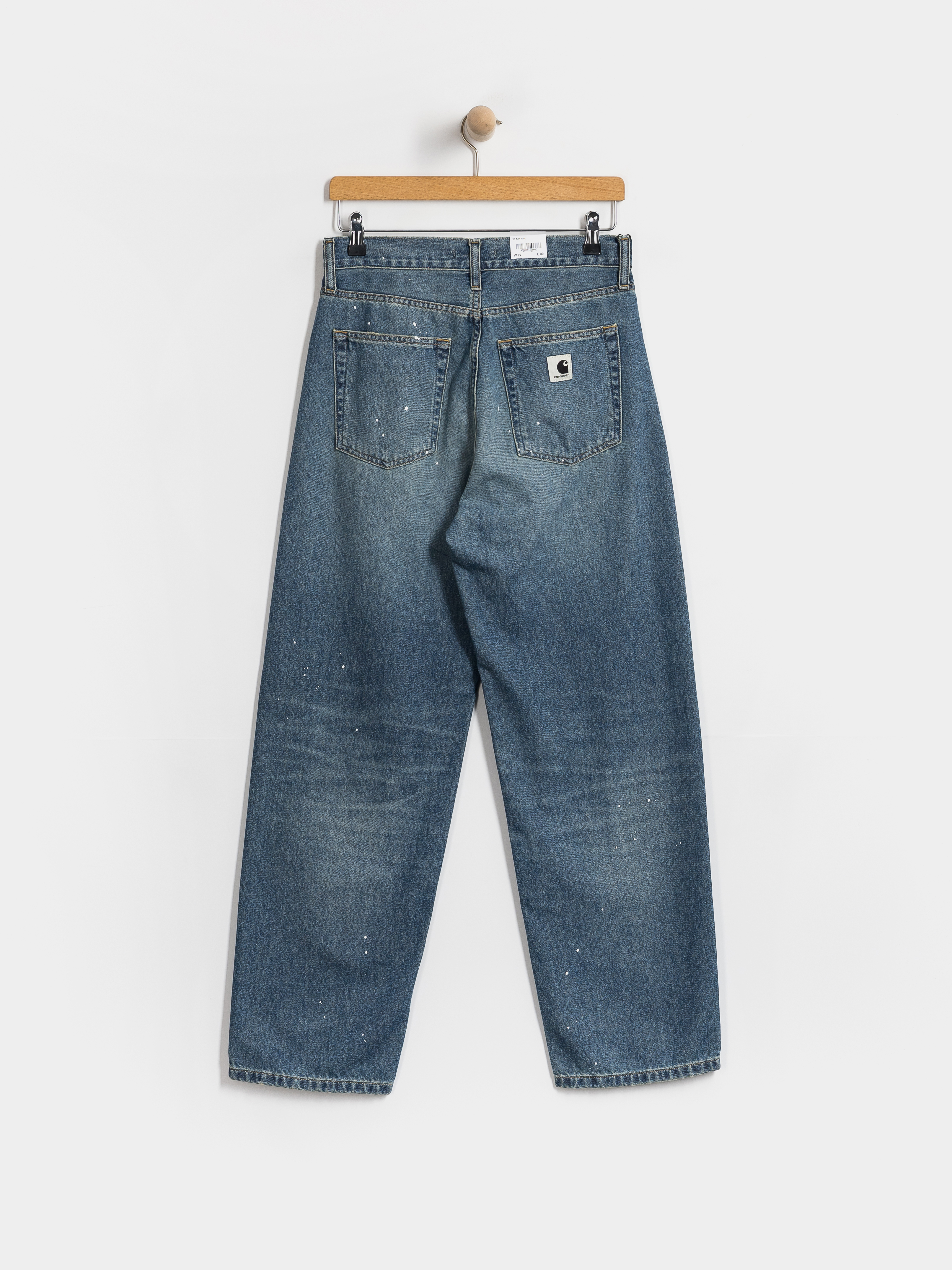 Pantaloni Carhartt WIP Arin Wmn (blue)
