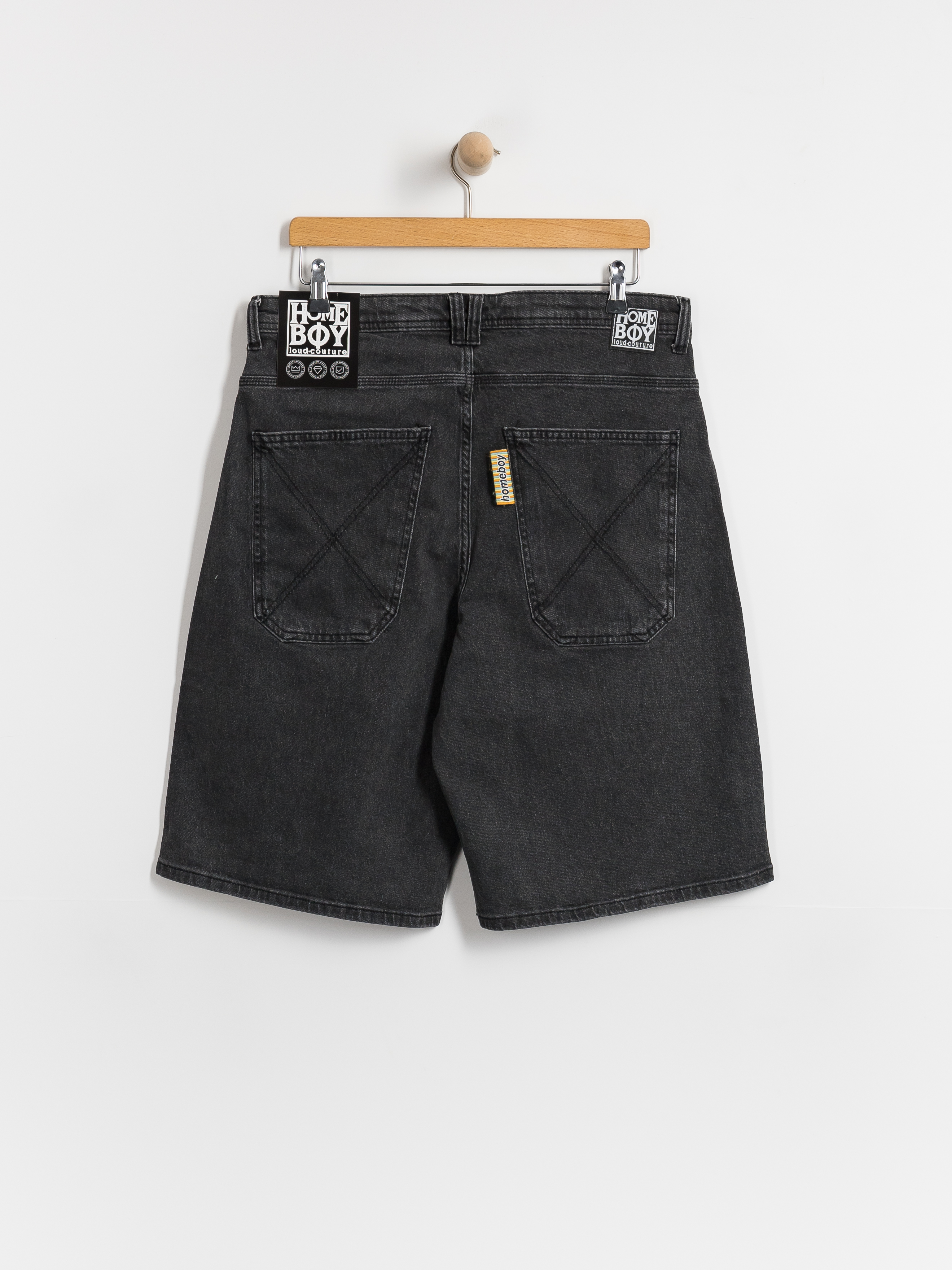 Pantaloni scurți Homeboy X Tra Monster (washed grey)