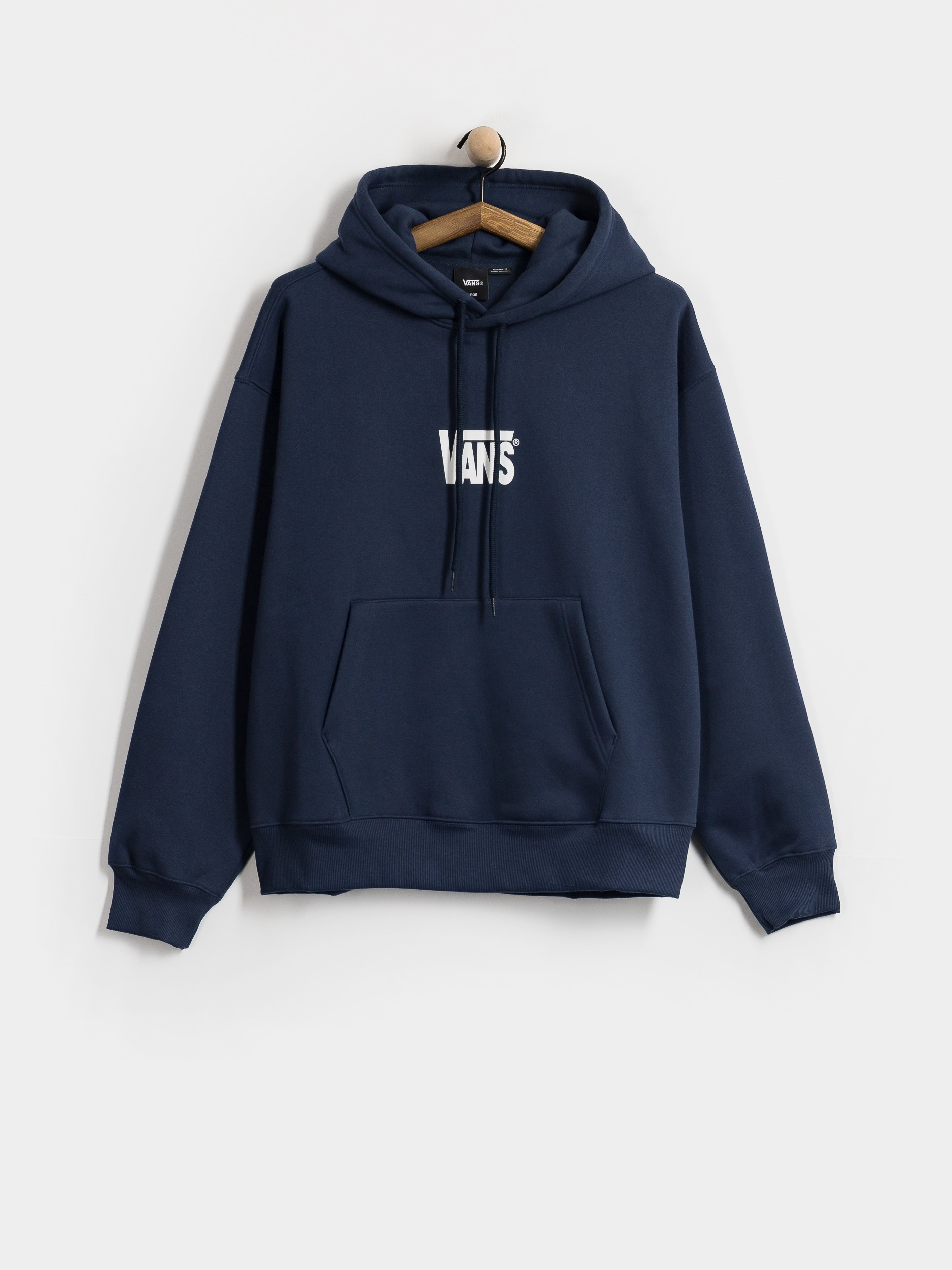 Hanorac cu glugă Vans Stretch Logo HD (dress blues)