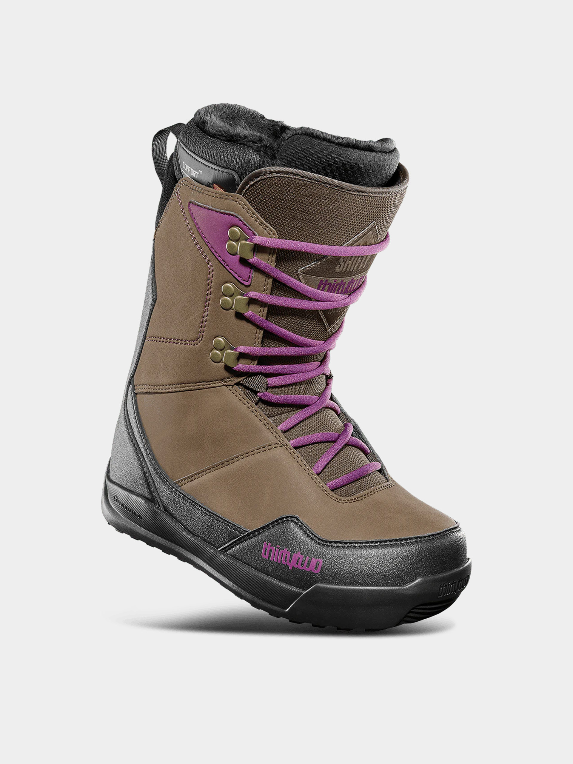 Încălțăminte pentru snowboard ThirtyTwo Shifty Wmn (brown/black)