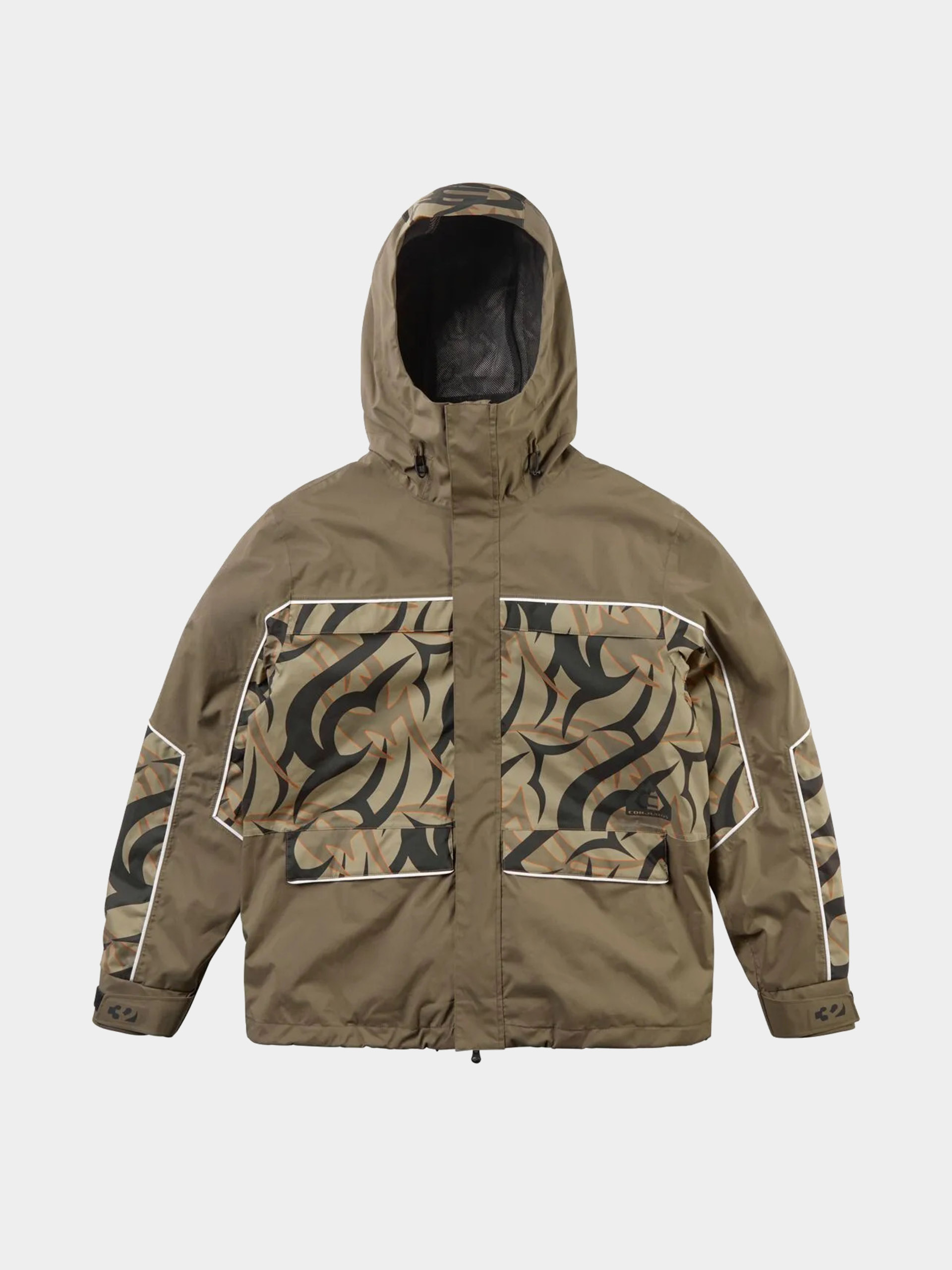 Pentru bărbați Geacă de snowboard ThirtyTwo Corduroy (brown/camo)