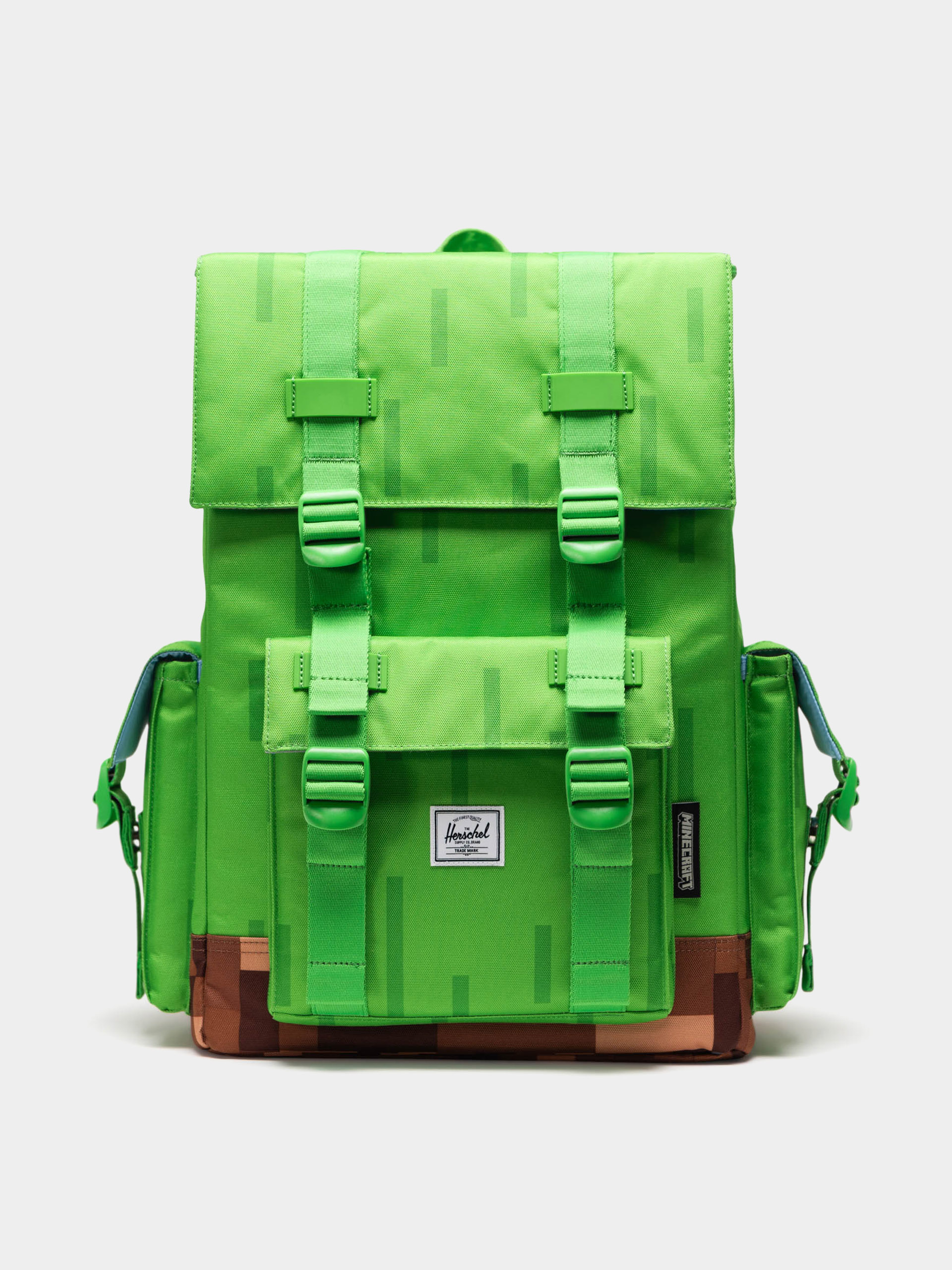 Rucsac Herschel Supply Co. X Minecraft Little America Cube (grass block)