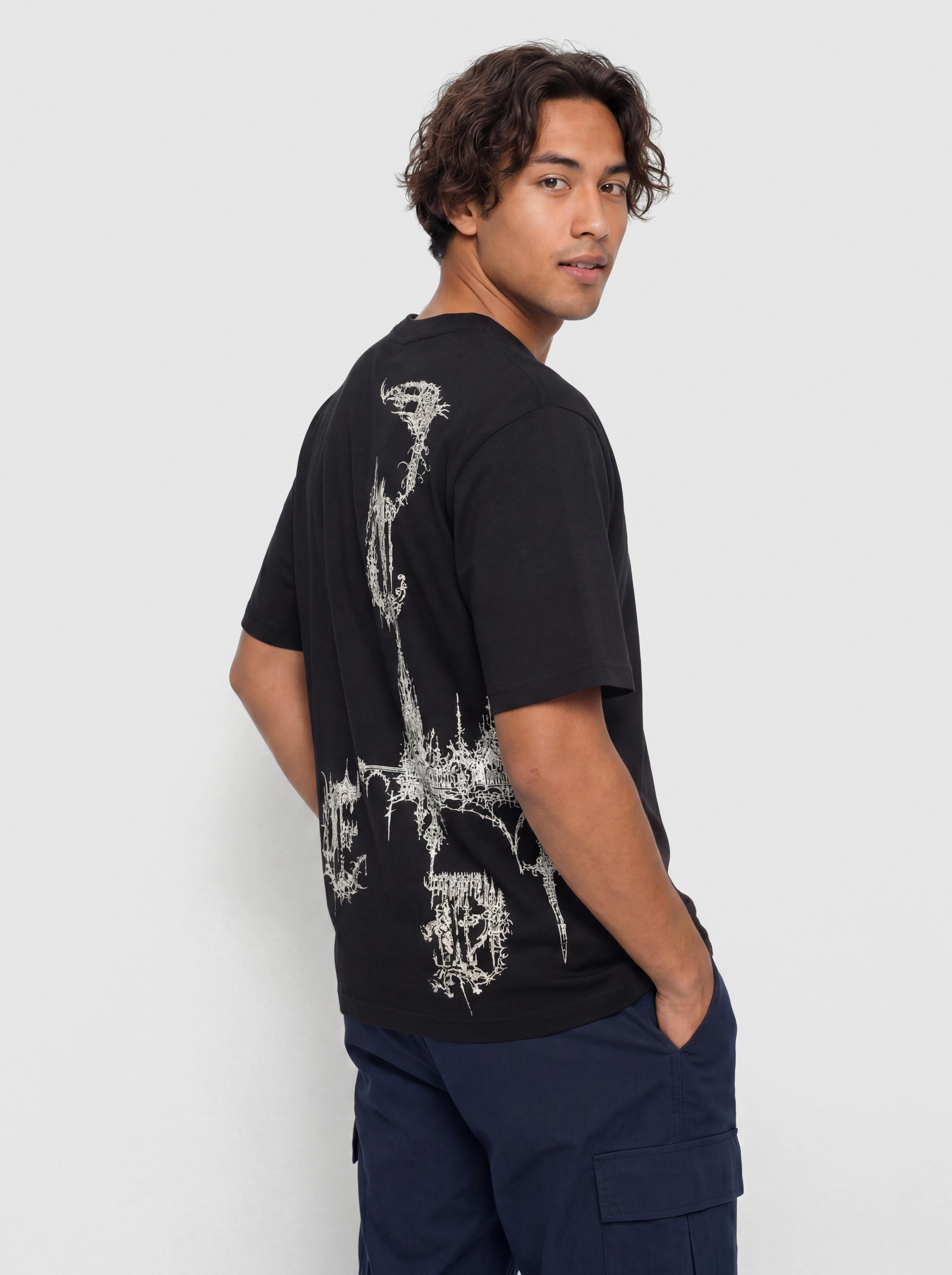 Tricou Wasted Paris Stronghold (black)