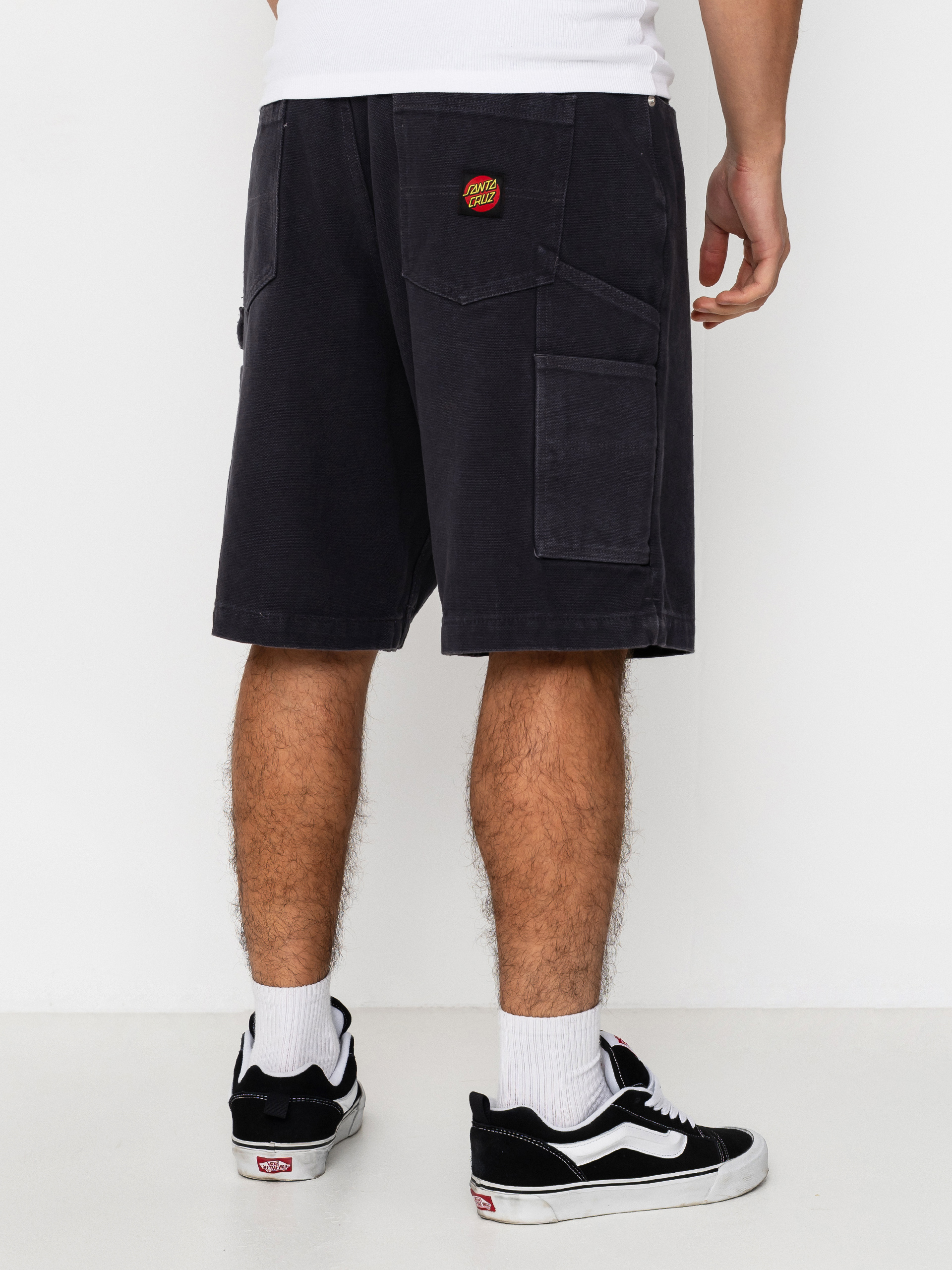 Pantaloni scurți Santa Cruz Carpenter Big (washed black canvas)