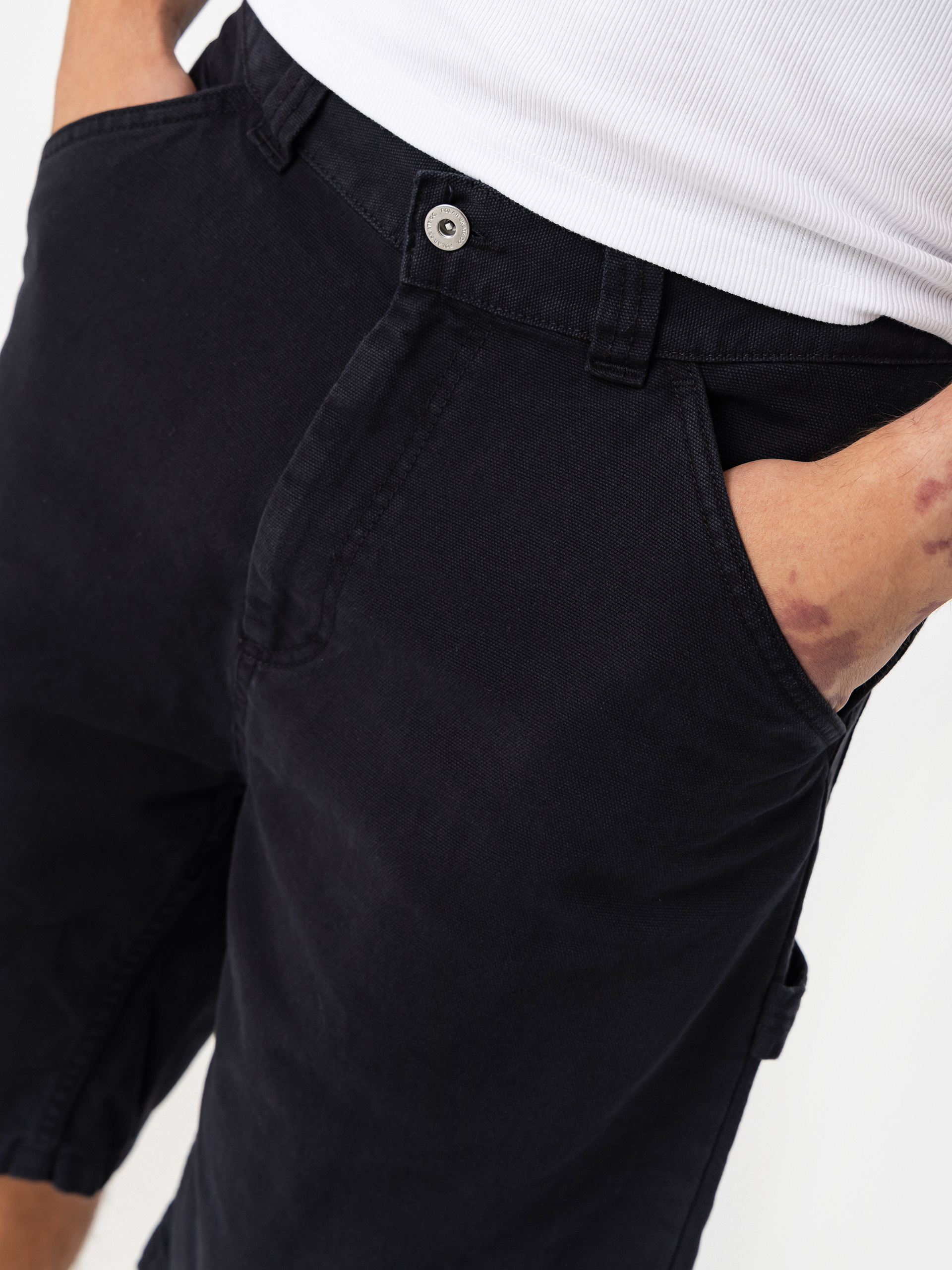 Pantaloni scurți Polar Skate 93 Work (black)
