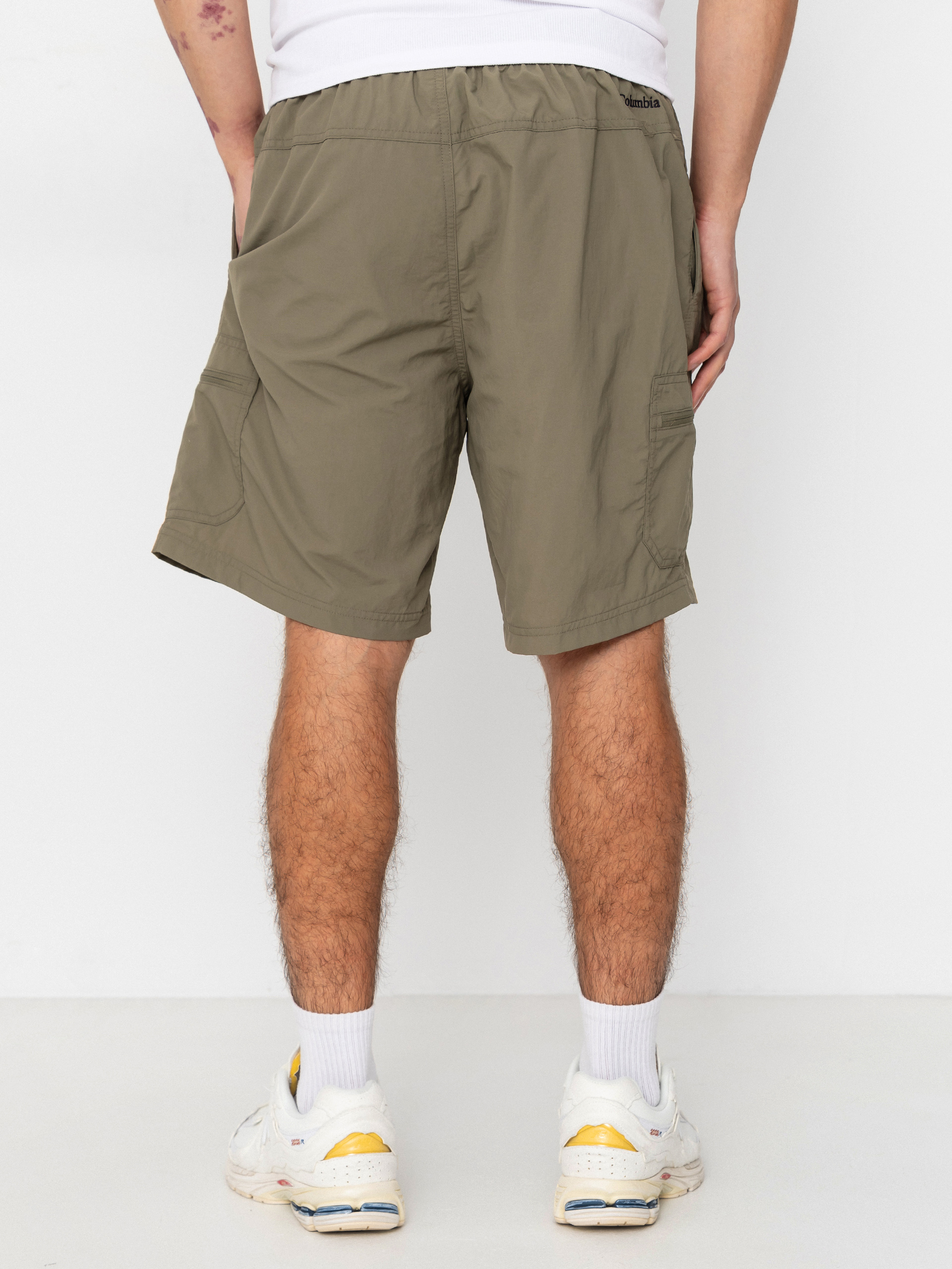 Pantaloni scurți Columbia Mountaindale Cargo (stone green)