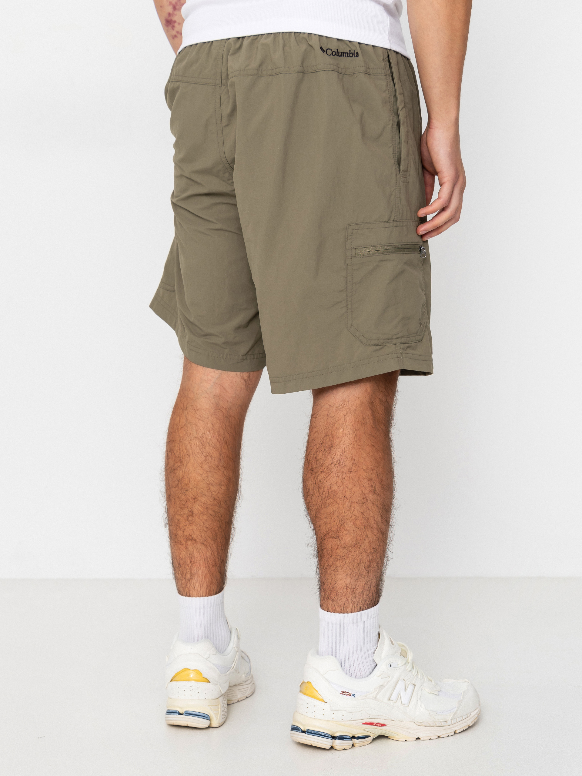 Pantaloni scurți Columbia Mountaindale Cargo (stone green)