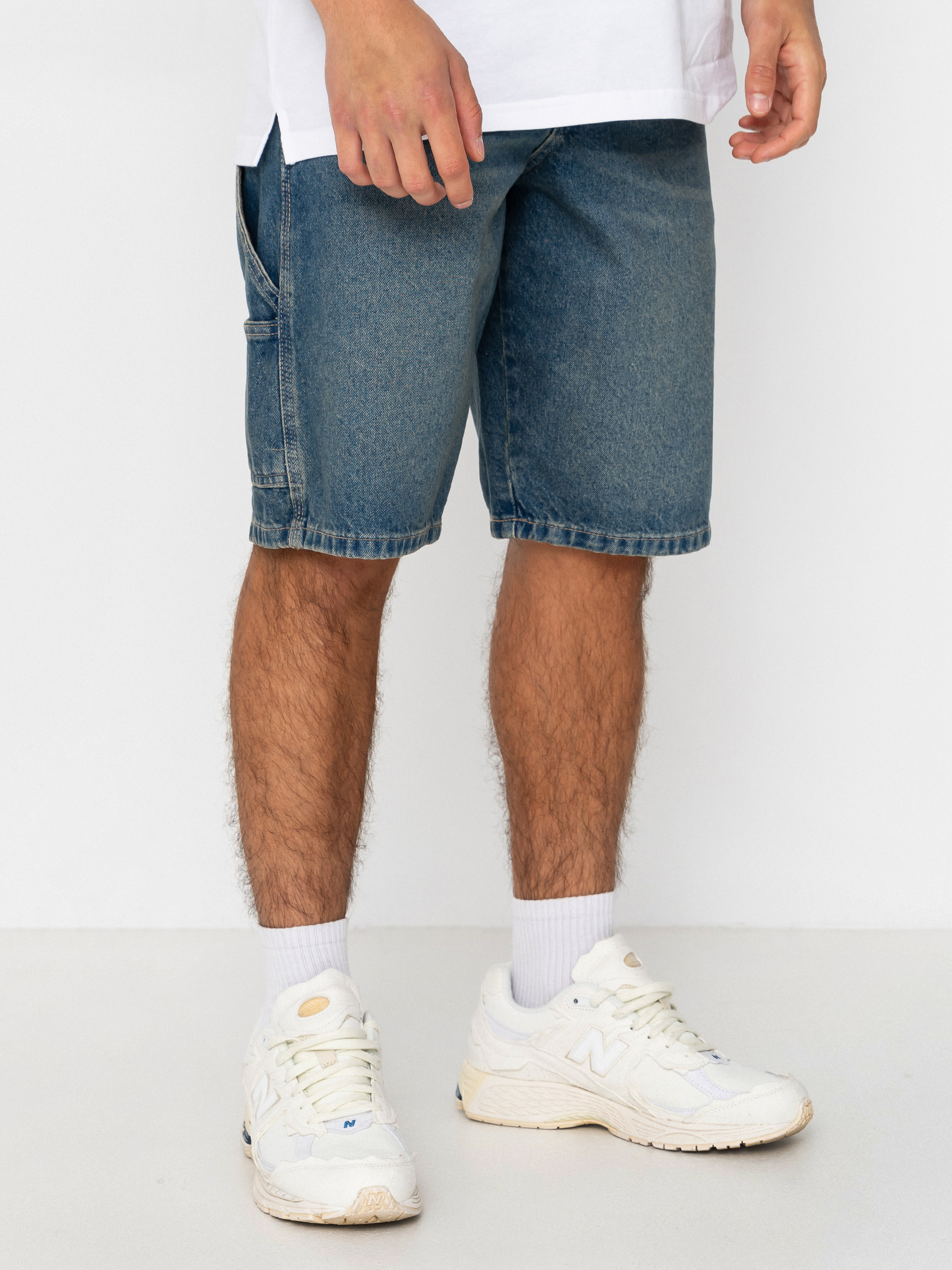 Pantaloni scurți Dickies 993 11 Inch Carpenter (khaki tinted blue)
