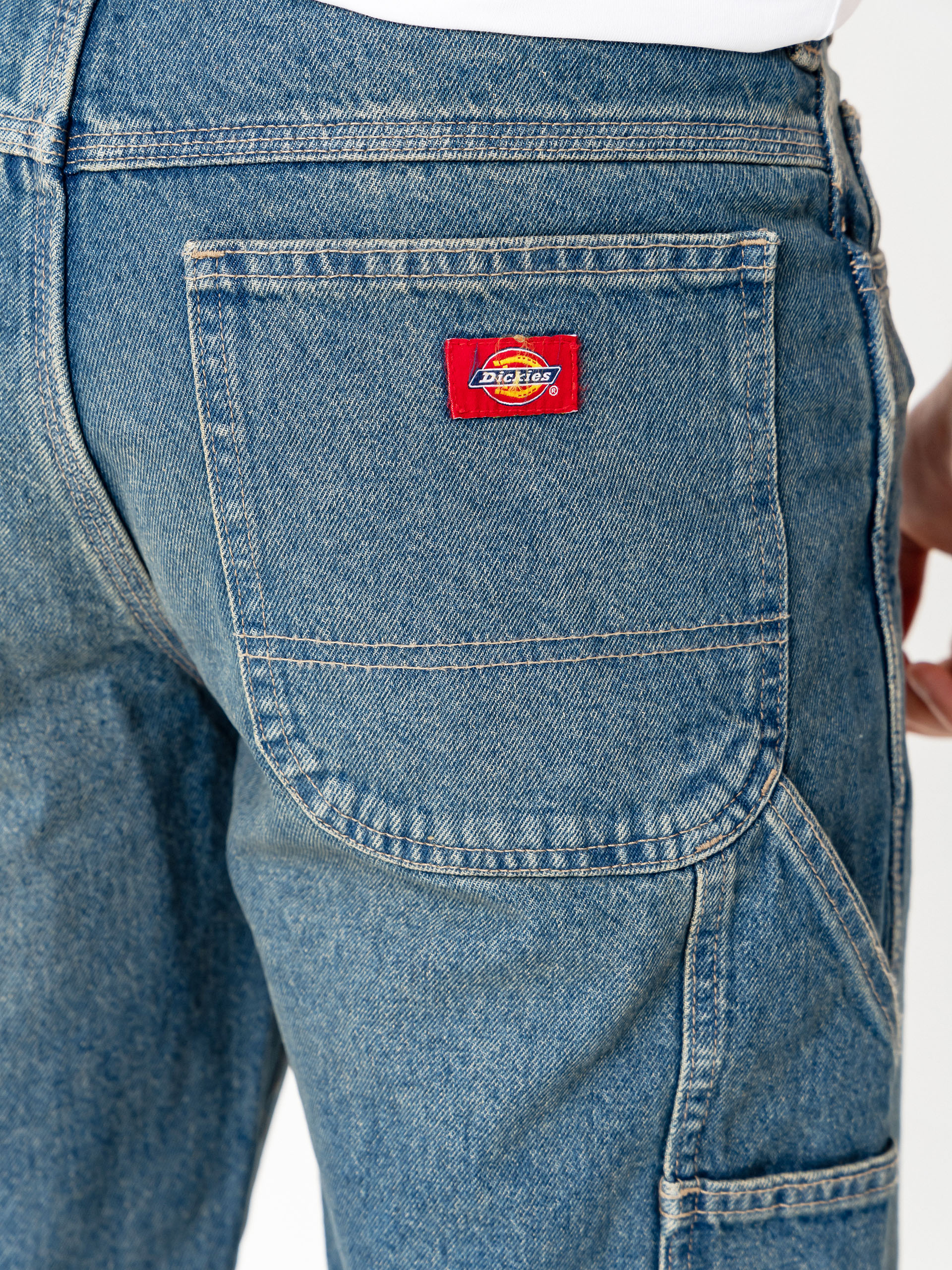 Pantaloni scurți Dickies 993 11 Inch Carpenter (khaki tinted blue)