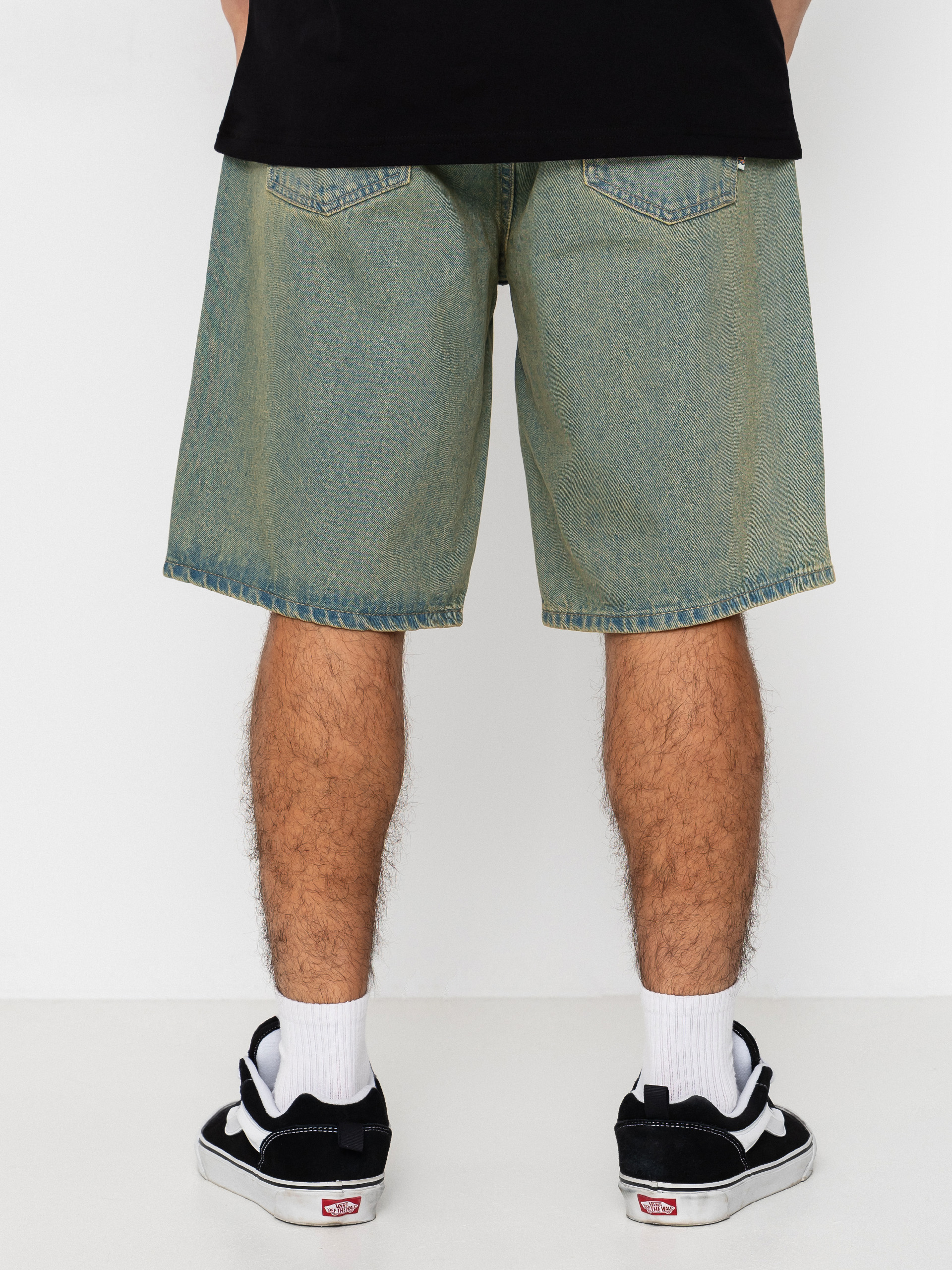 Pantaloni scurți HUF Cromer (indigo earth)