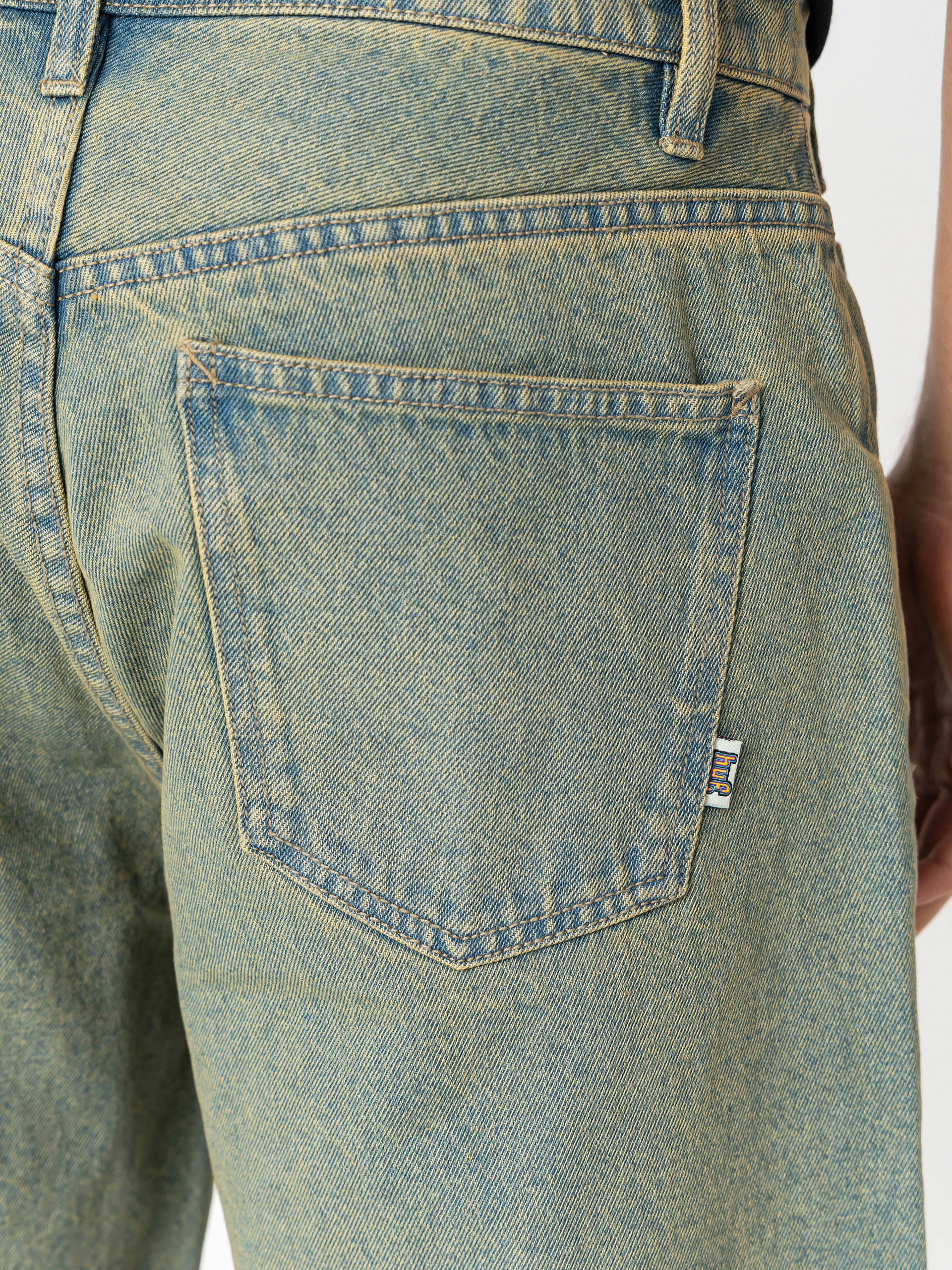 Pantaloni scurți HUF Cromer (indigo earth)