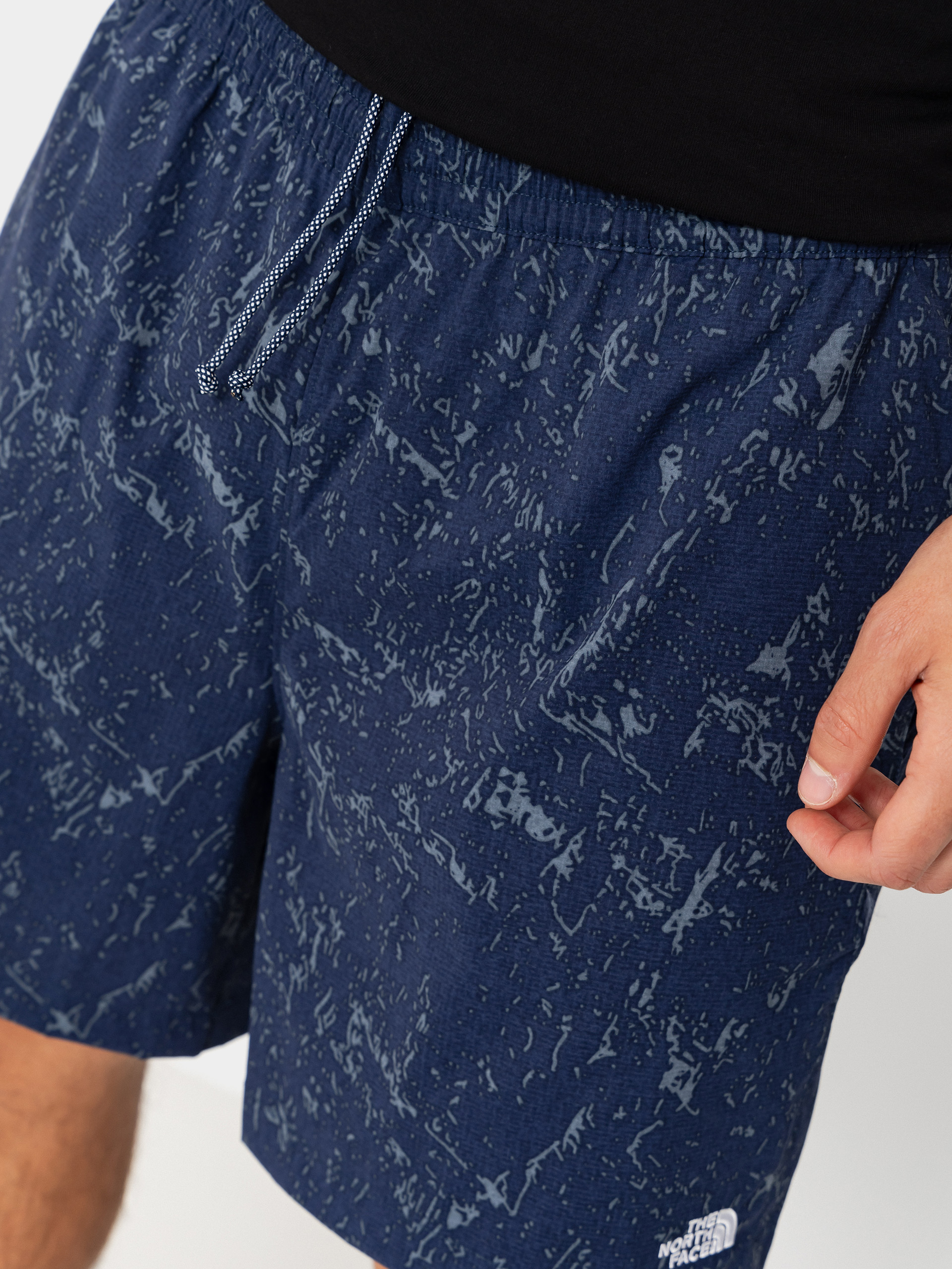 Pantaloni scurți The North Face Class V Pathfinder Pull On 7In (summit navy roc)