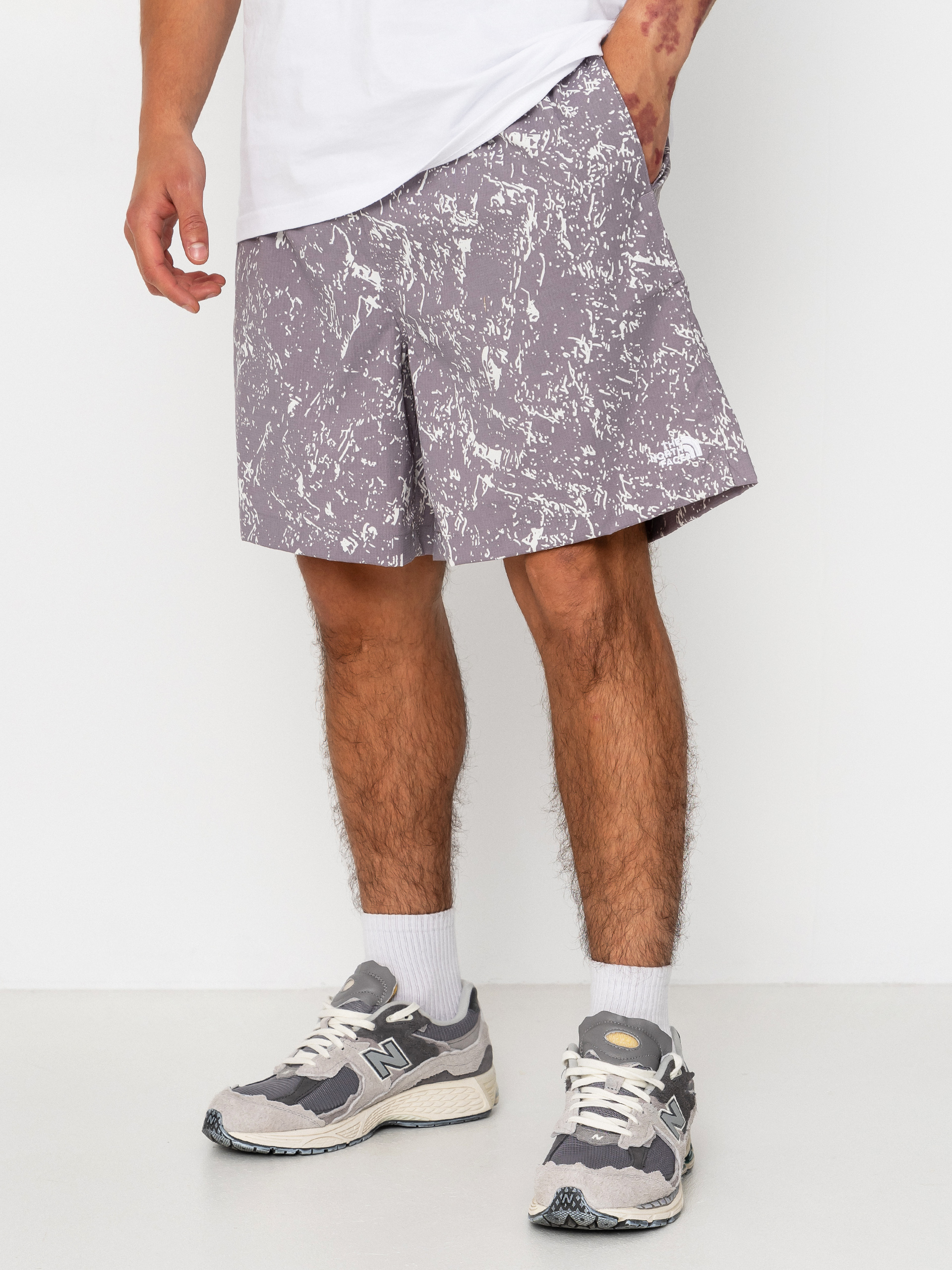 Pantaloni scurți The North Face Class V Pathfinder Pull On 7In (transcendent gr)