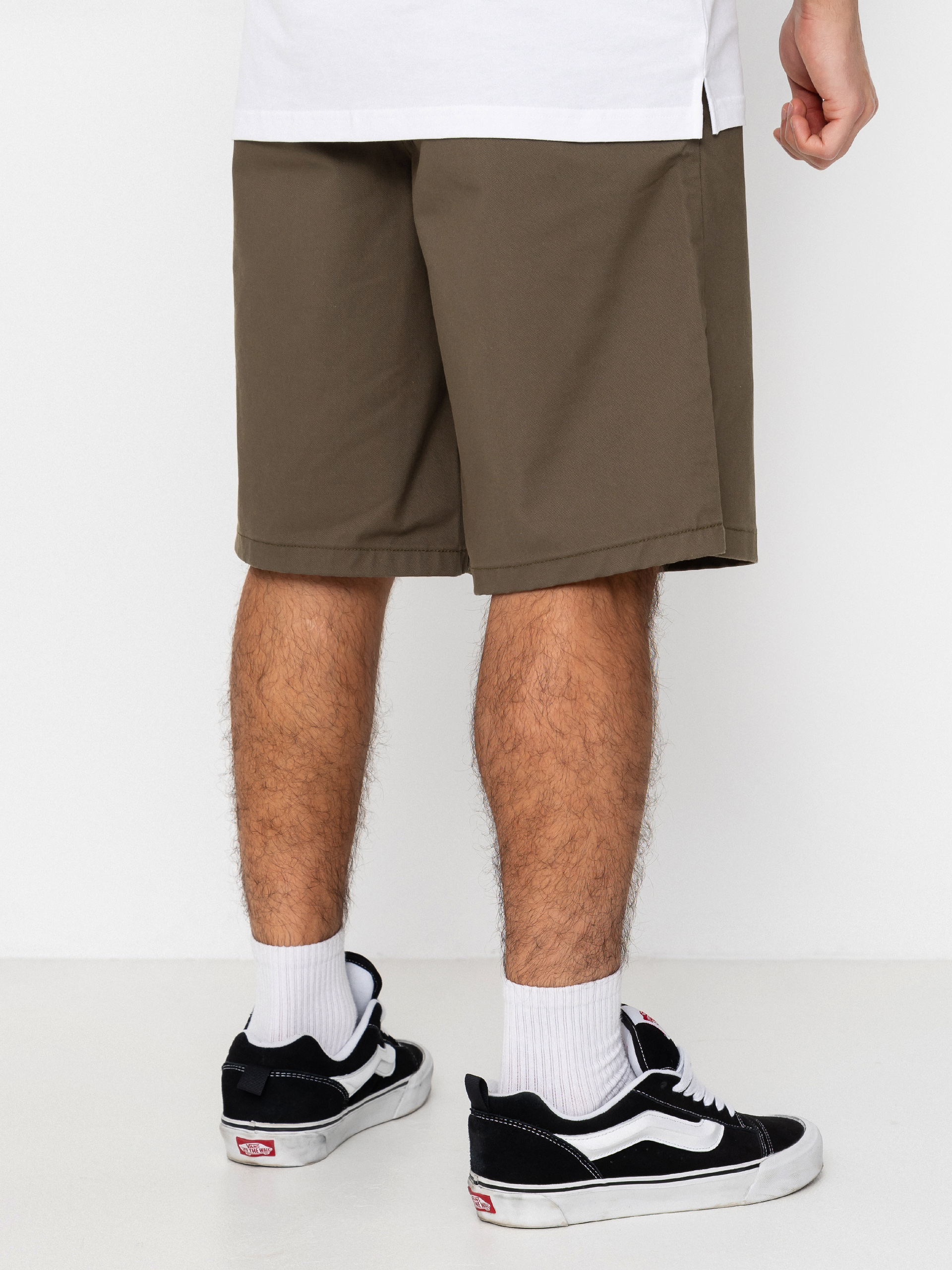 Pantaloni scurți Vans Authentic Chino Loose (mossy olive)