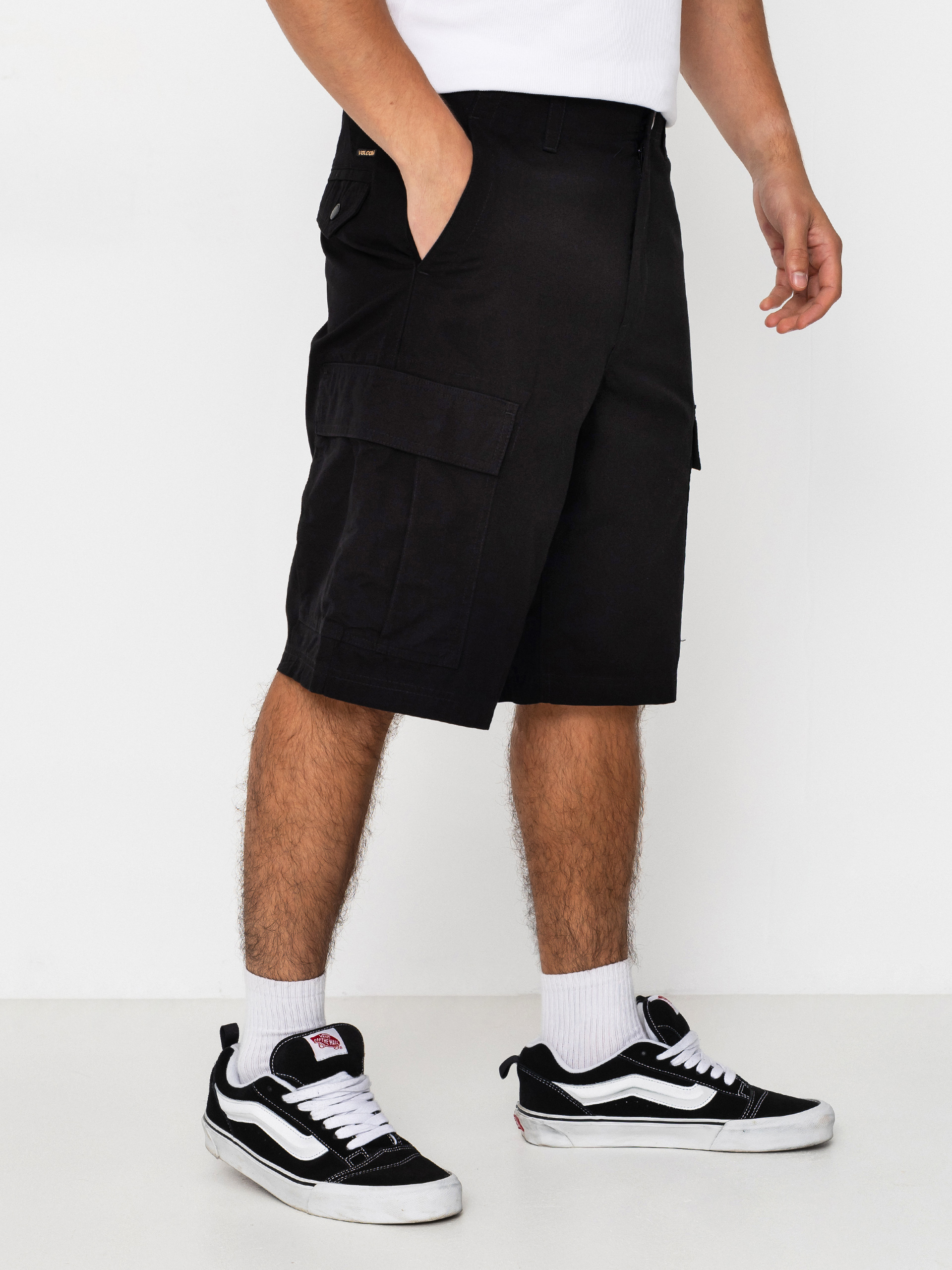 Pantaloni scurți Volcom Strange Tripper Cargo 22 (black)