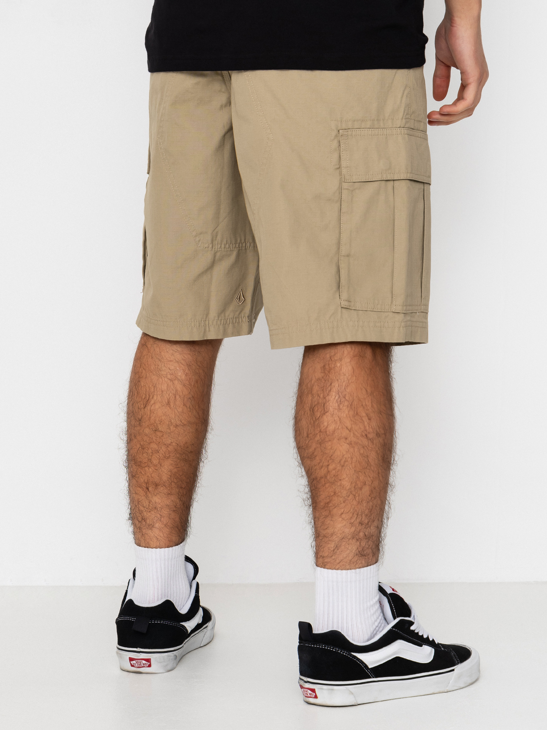 Pantaloni scurți Volcom Strange Tripper Cargo 22 (khaki)