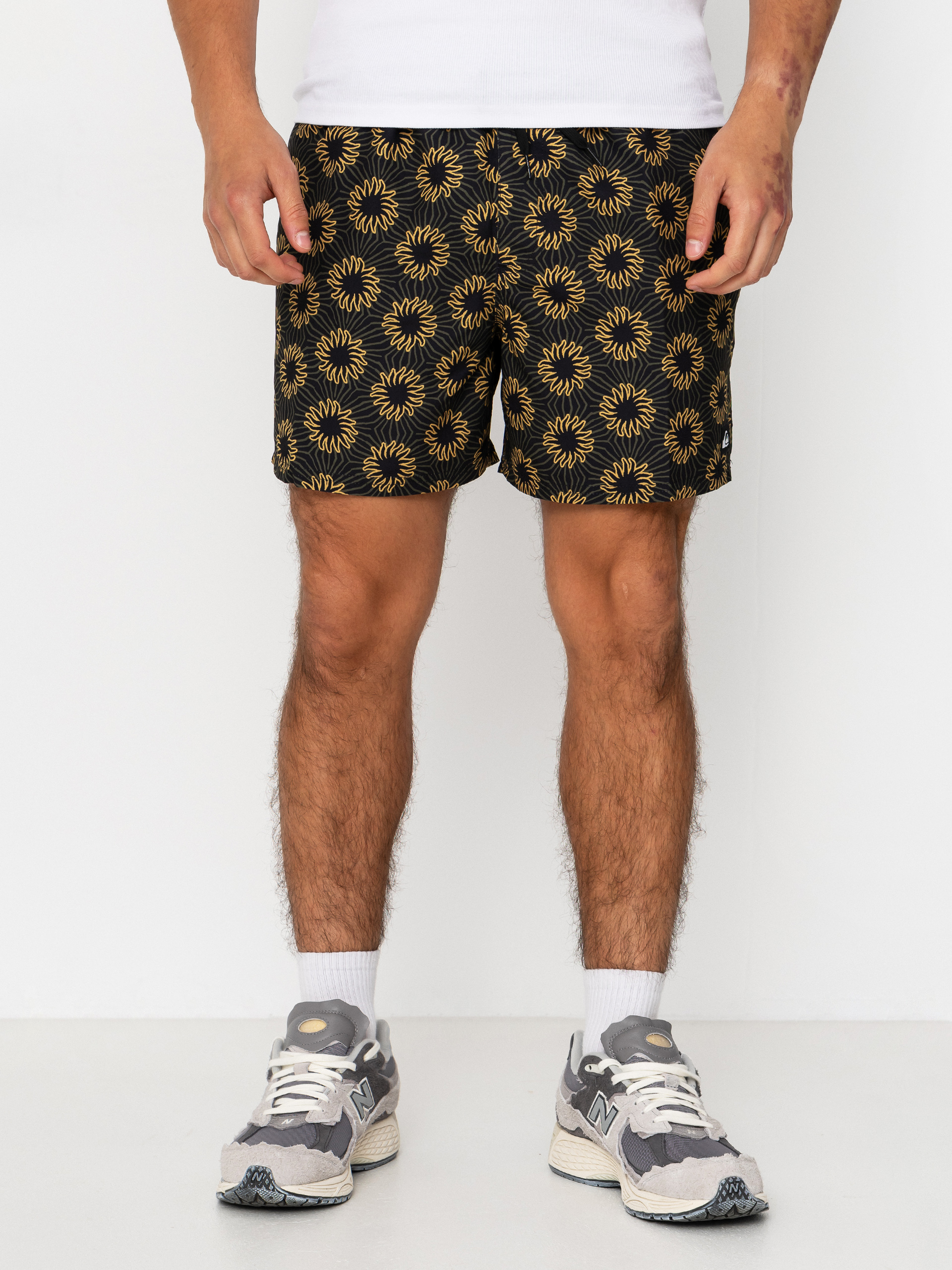 Șort Quiksilver Everyday Printed Volley 15 (black ocean mayhem)