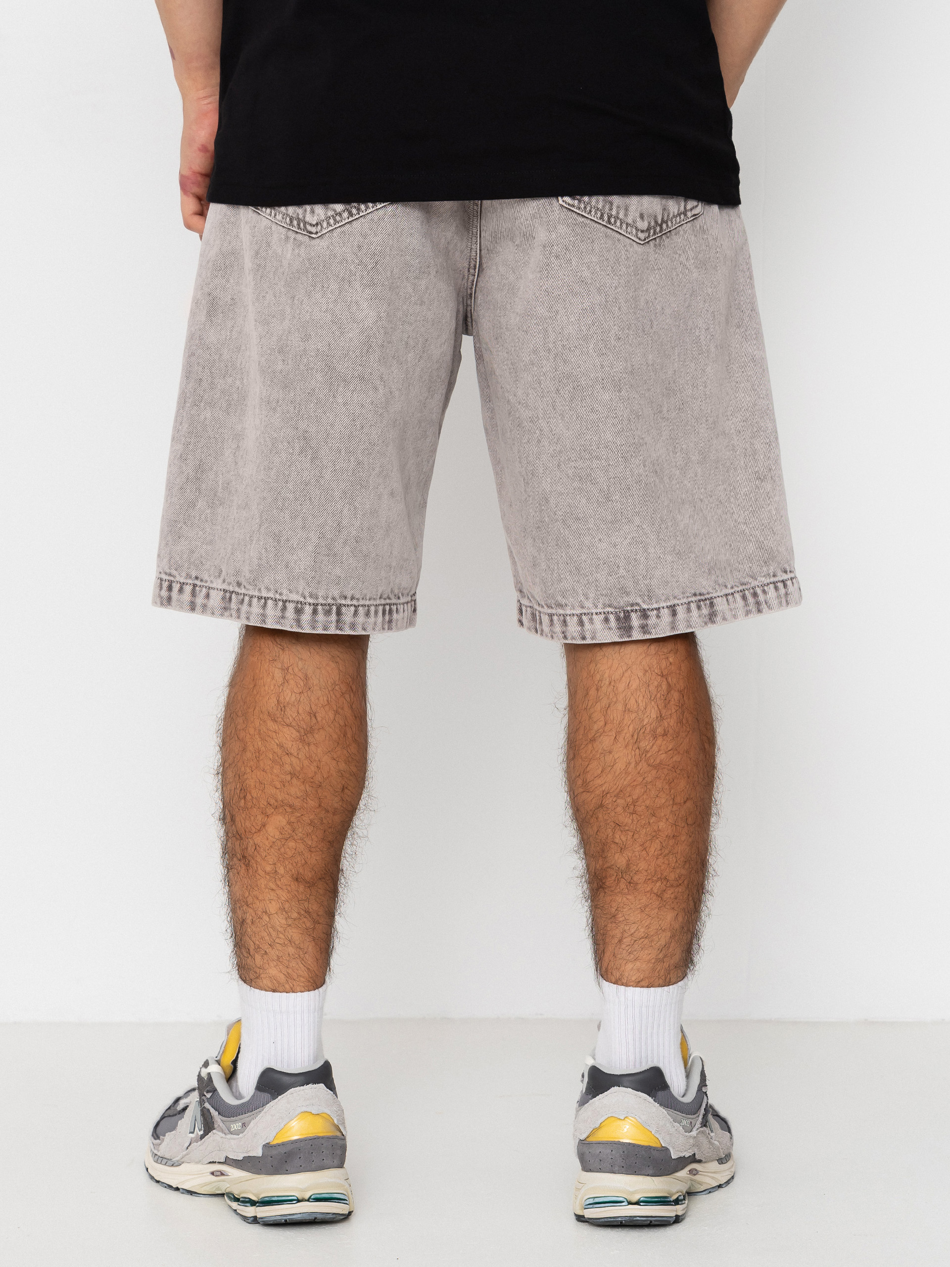 Pantaloni scurți Carhartt WIP Landon (shale chalk wash)