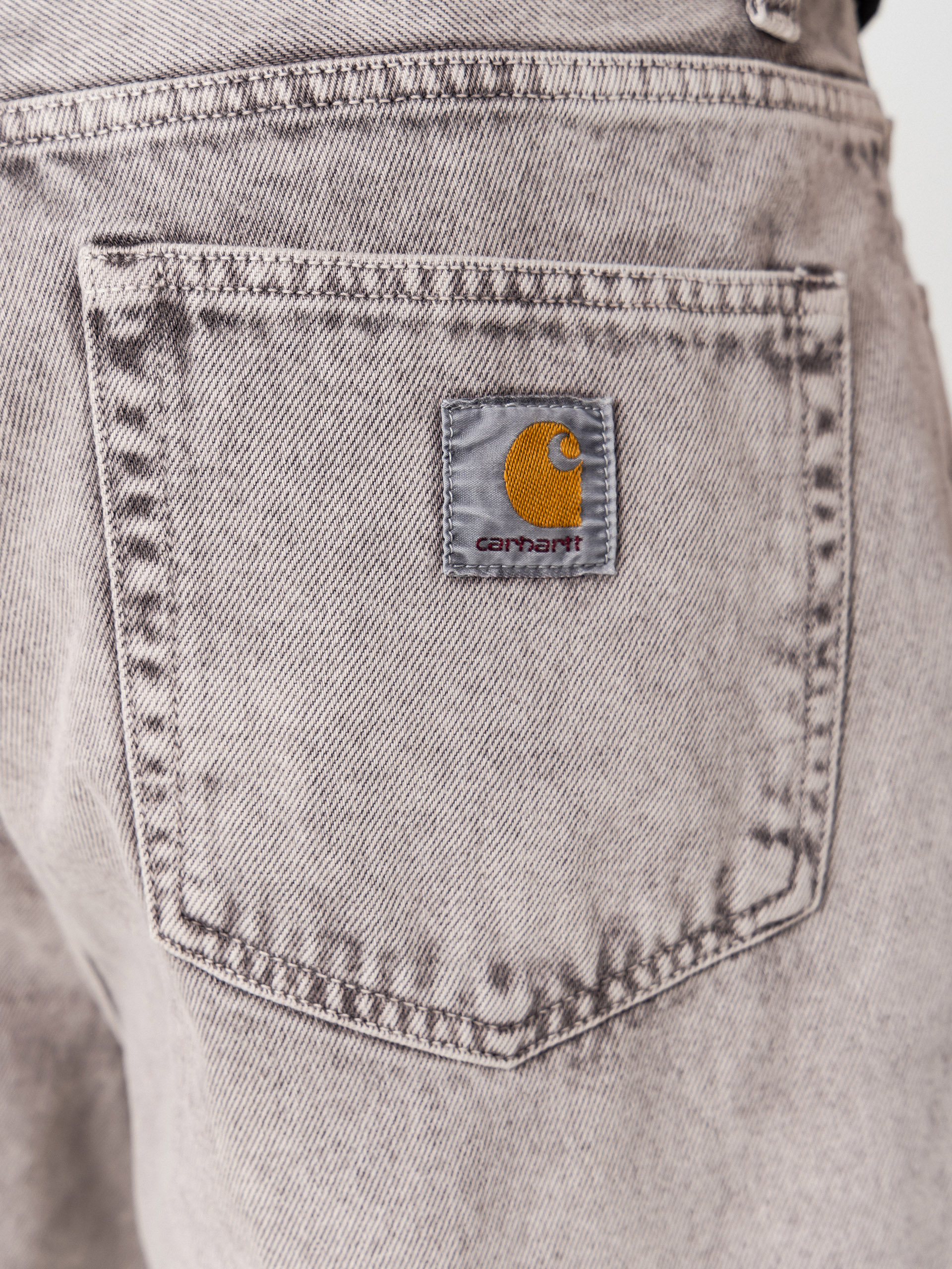 Pantaloni scurți Carhartt WIP Landon (shale chalk wash)