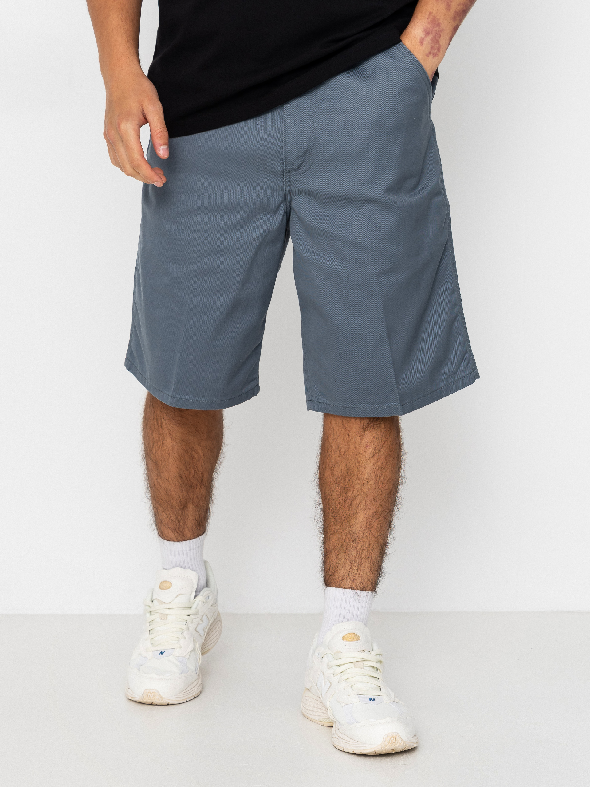 Pantaloni scurți Carhartt WIP Simple (cozy blue)
