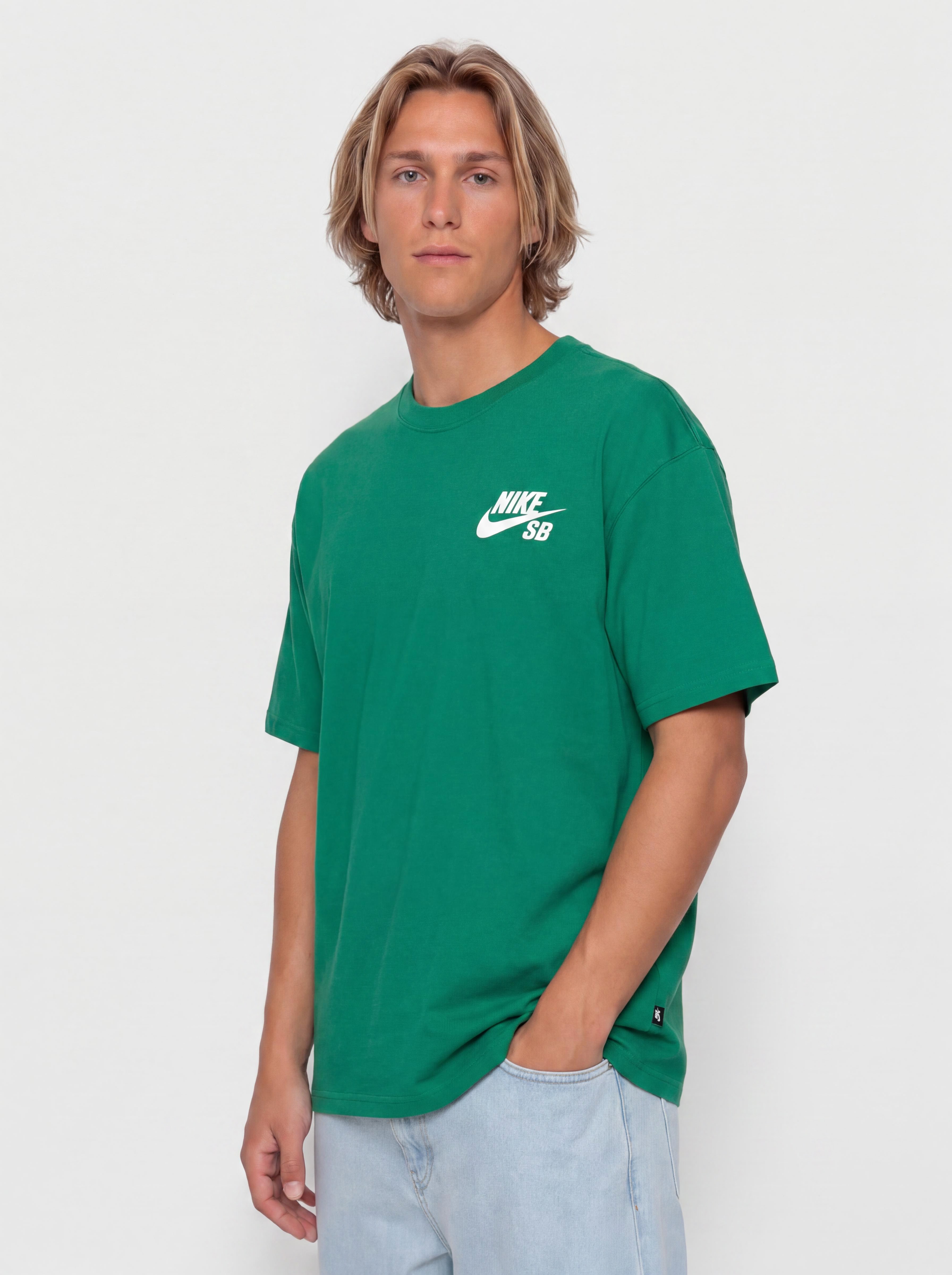 Tricou Nike SB Logo (malachite)