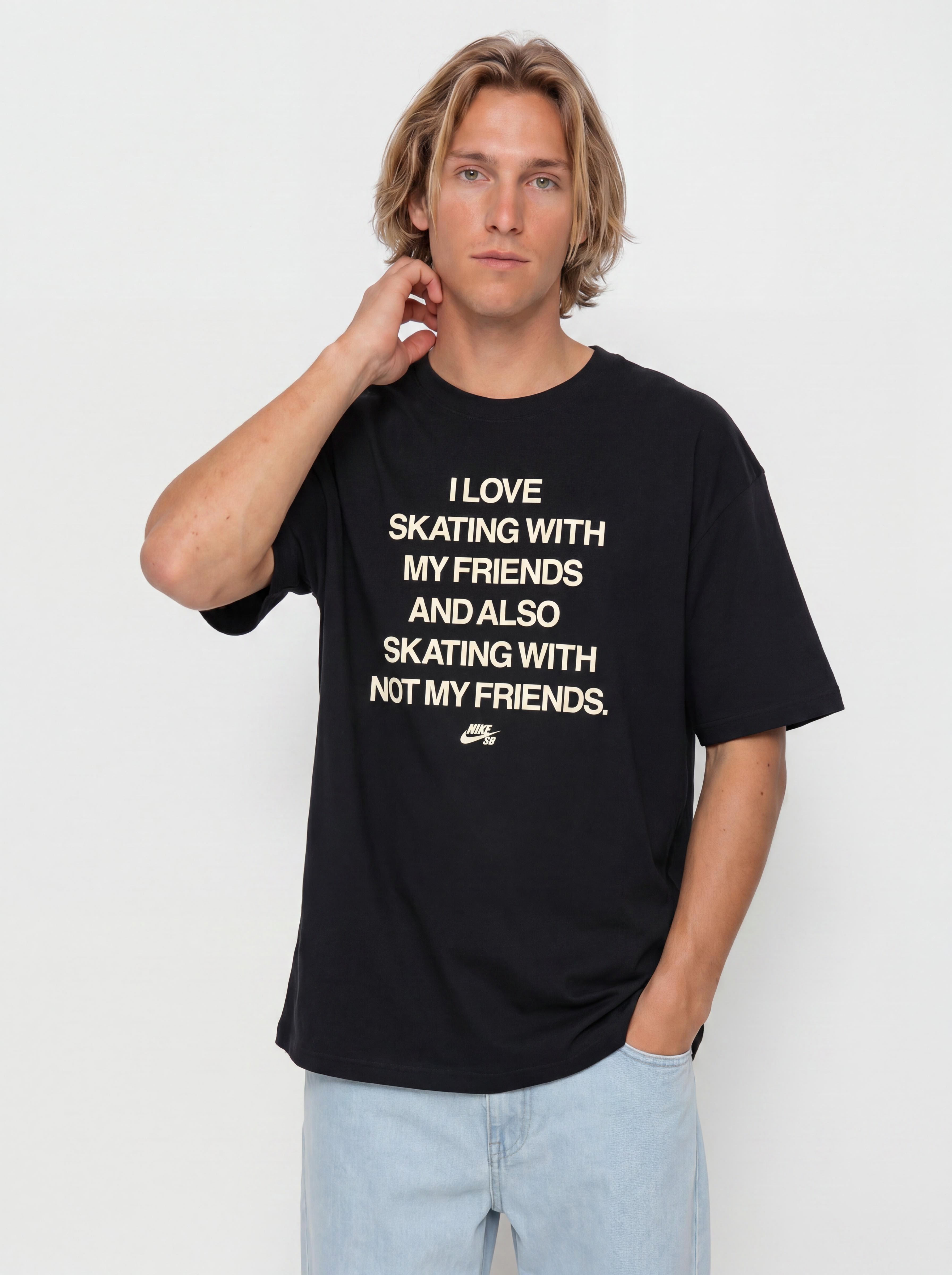 Tricou Nike SB My Friends (black)