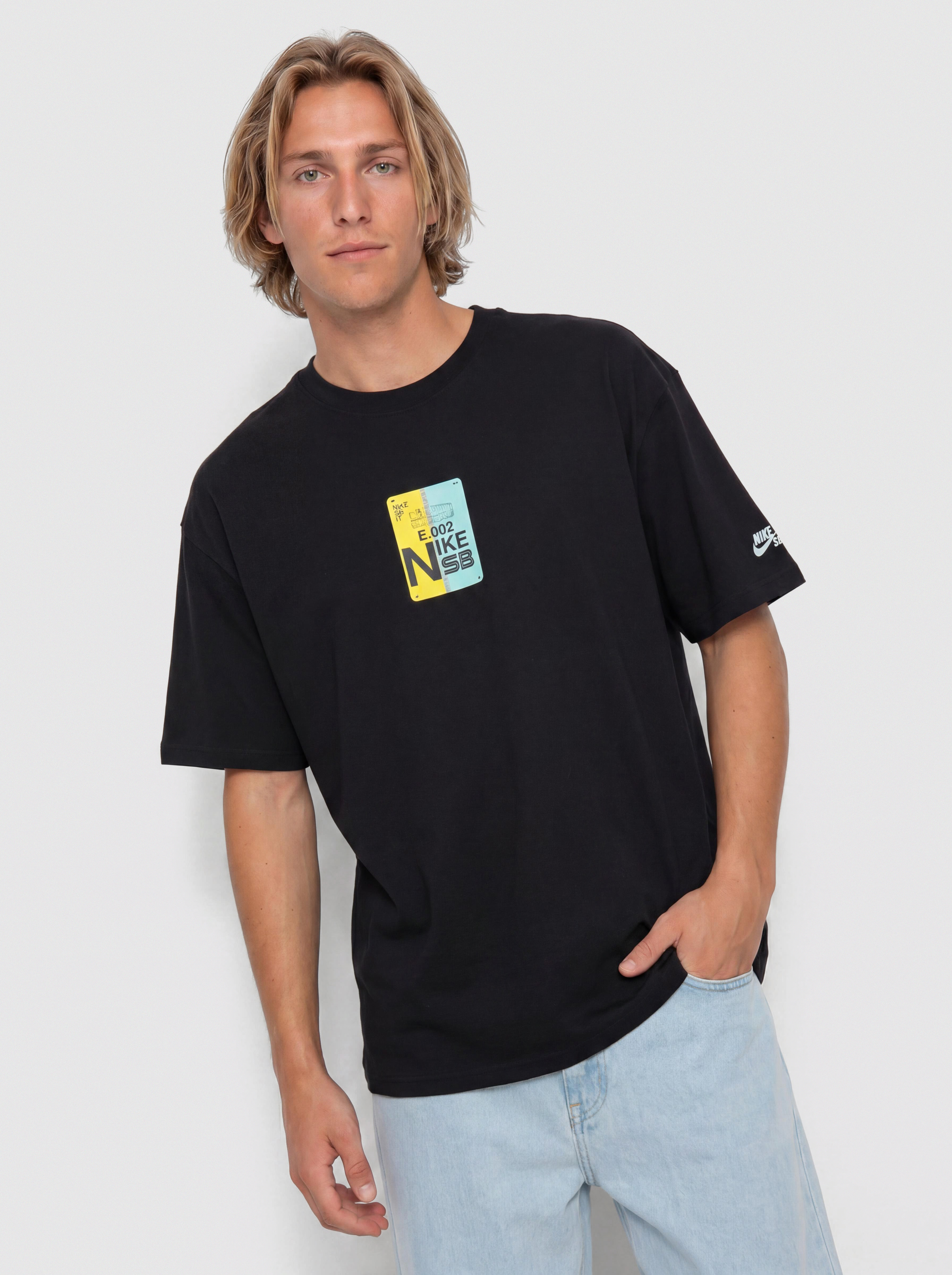Tricou Nike SB Bus Pass (black)
