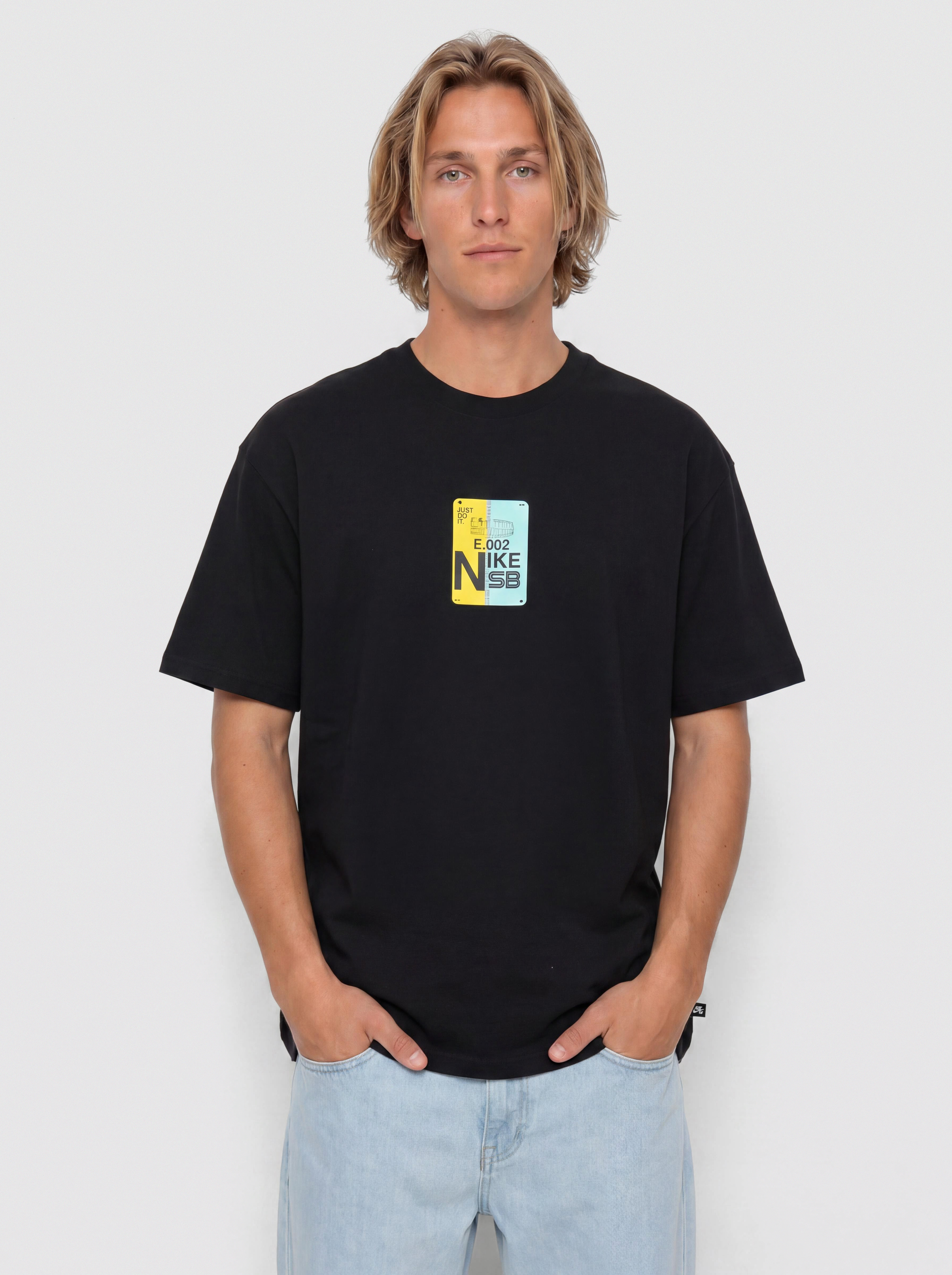 Tricou Nike SB Bus Pass (black)