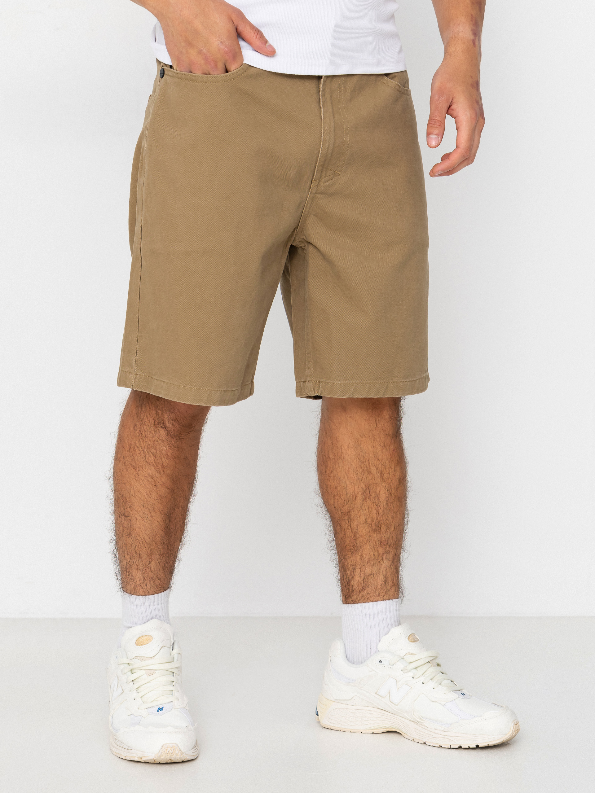 Pantaloni scurți MassDnm Box (beige)