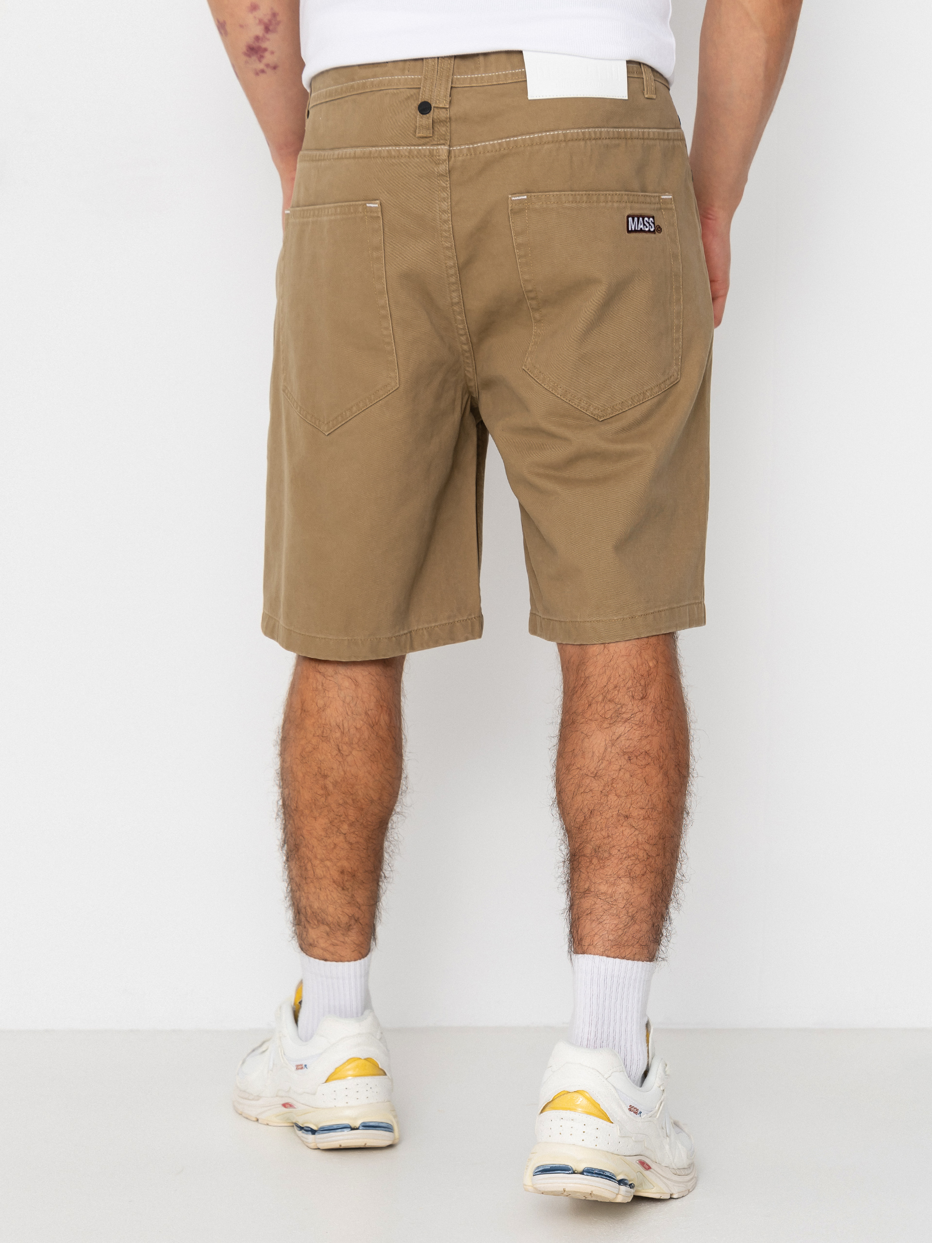Pantaloni scurți MassDnm Box (beige)